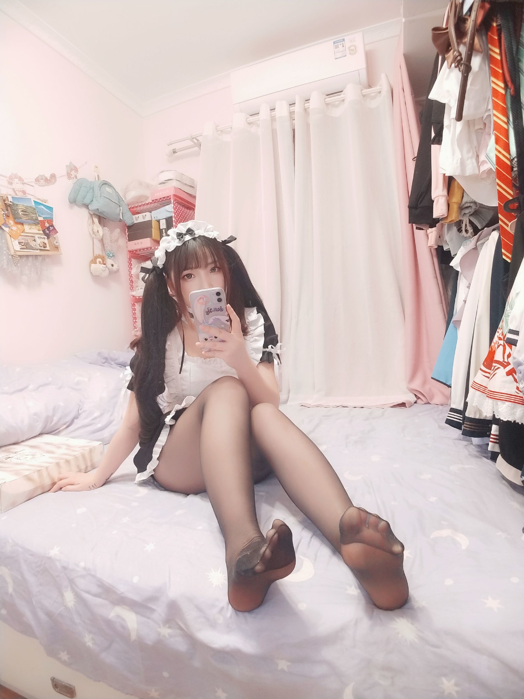 二次元美女古川kagura - 黑丝女仆-图35
