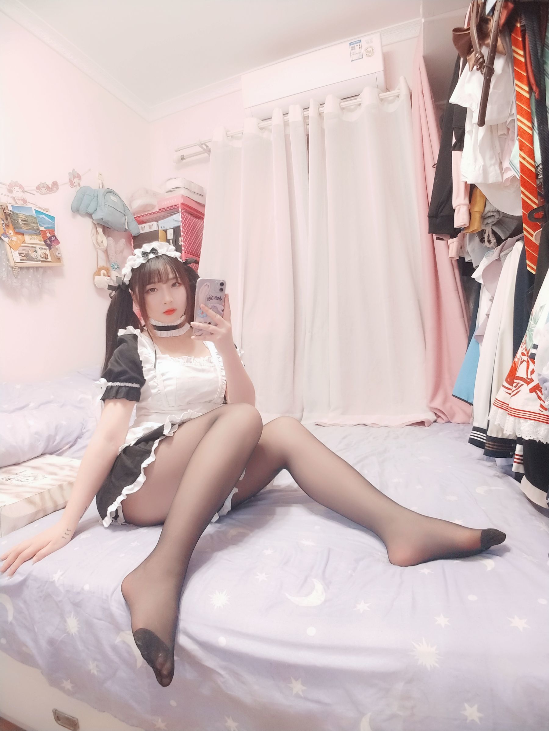 二次元美女古川kagura - 黑丝女仆-图37