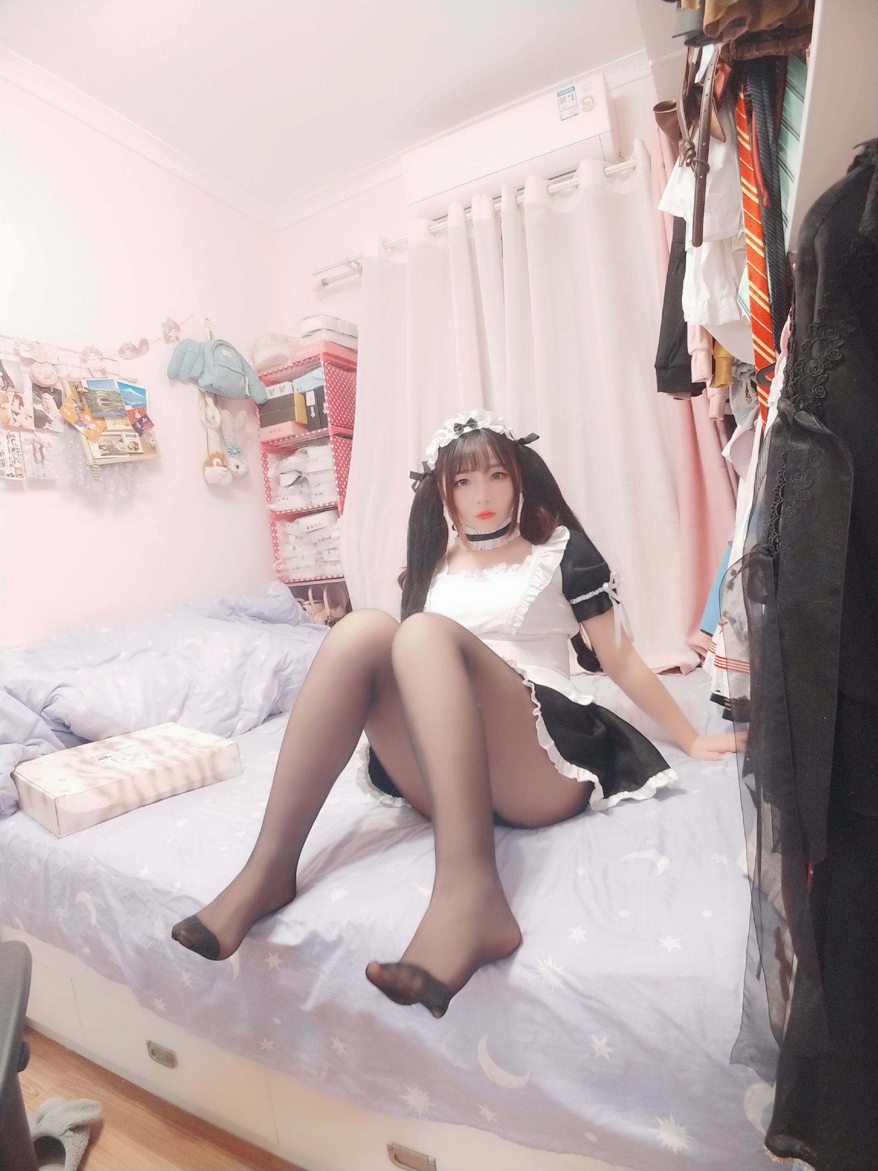 二次元美女古川kagura - 黑丝女仆-图4