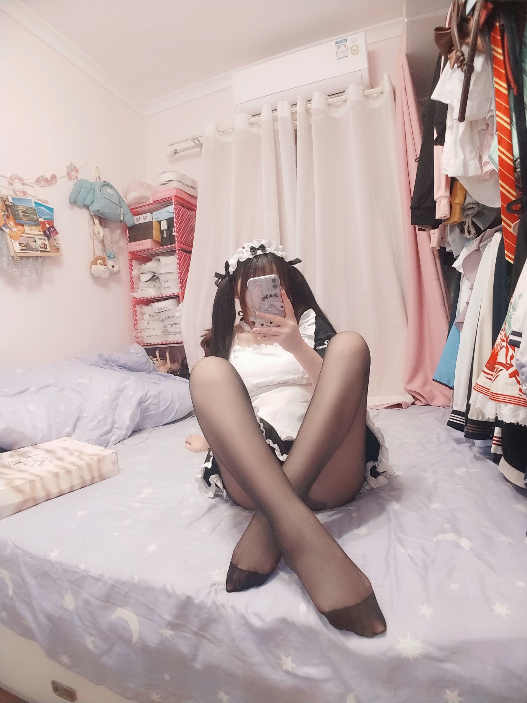 二次元美女古川kagura - 黑丝女仆-图5