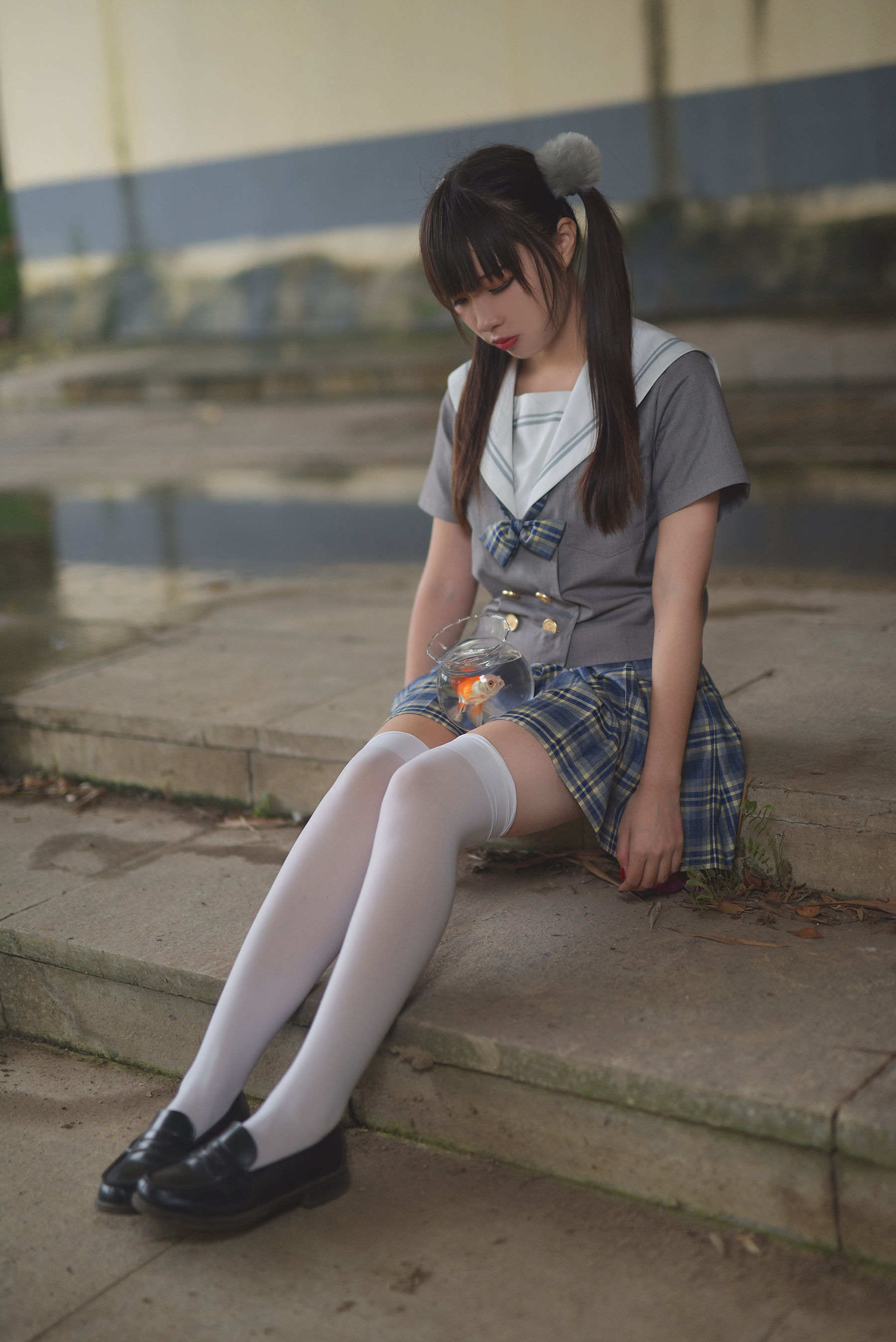 人气Coser二佐Nisa - JK水手服-图11