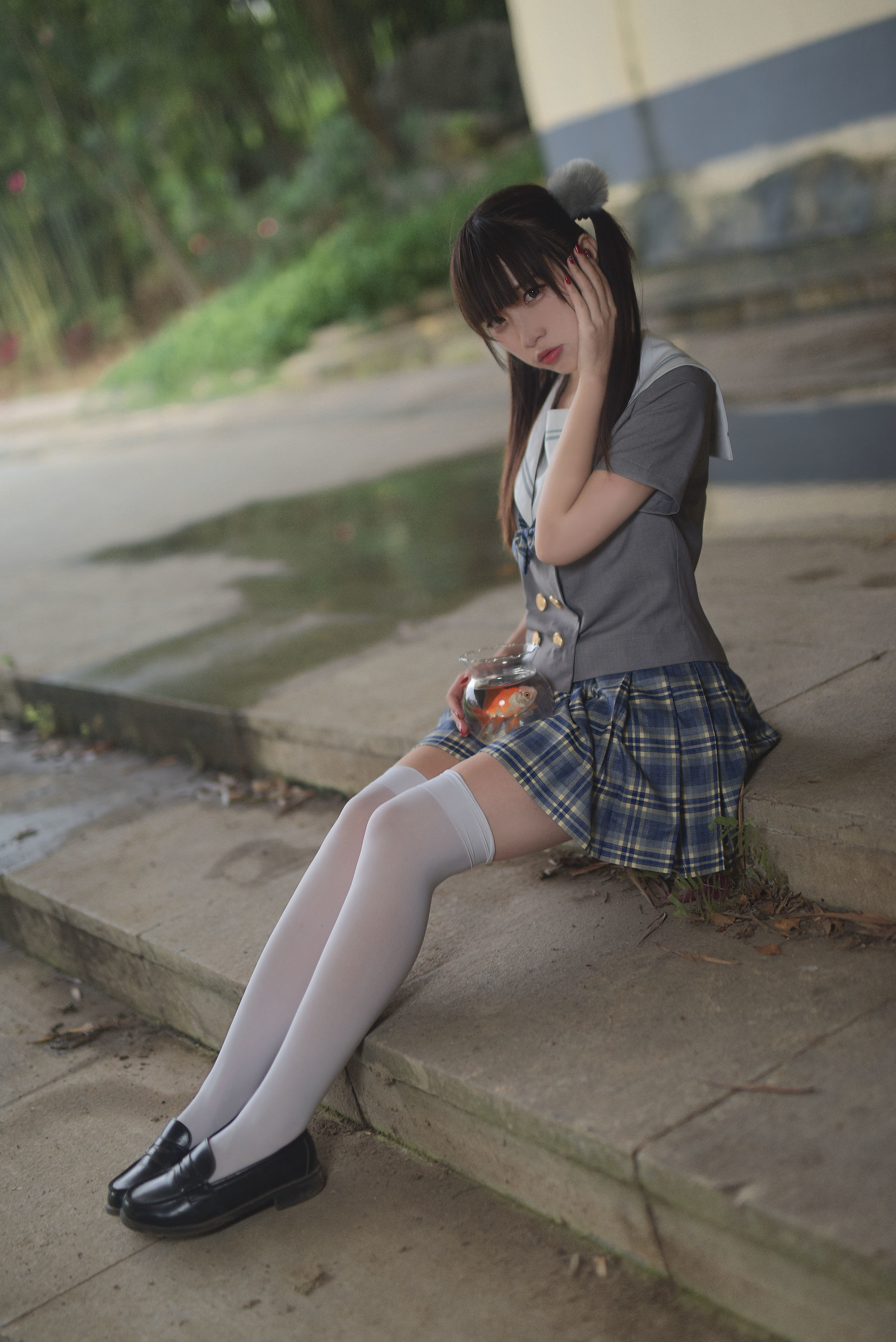 人气Coser二佐Nisa - JK水手服-图12