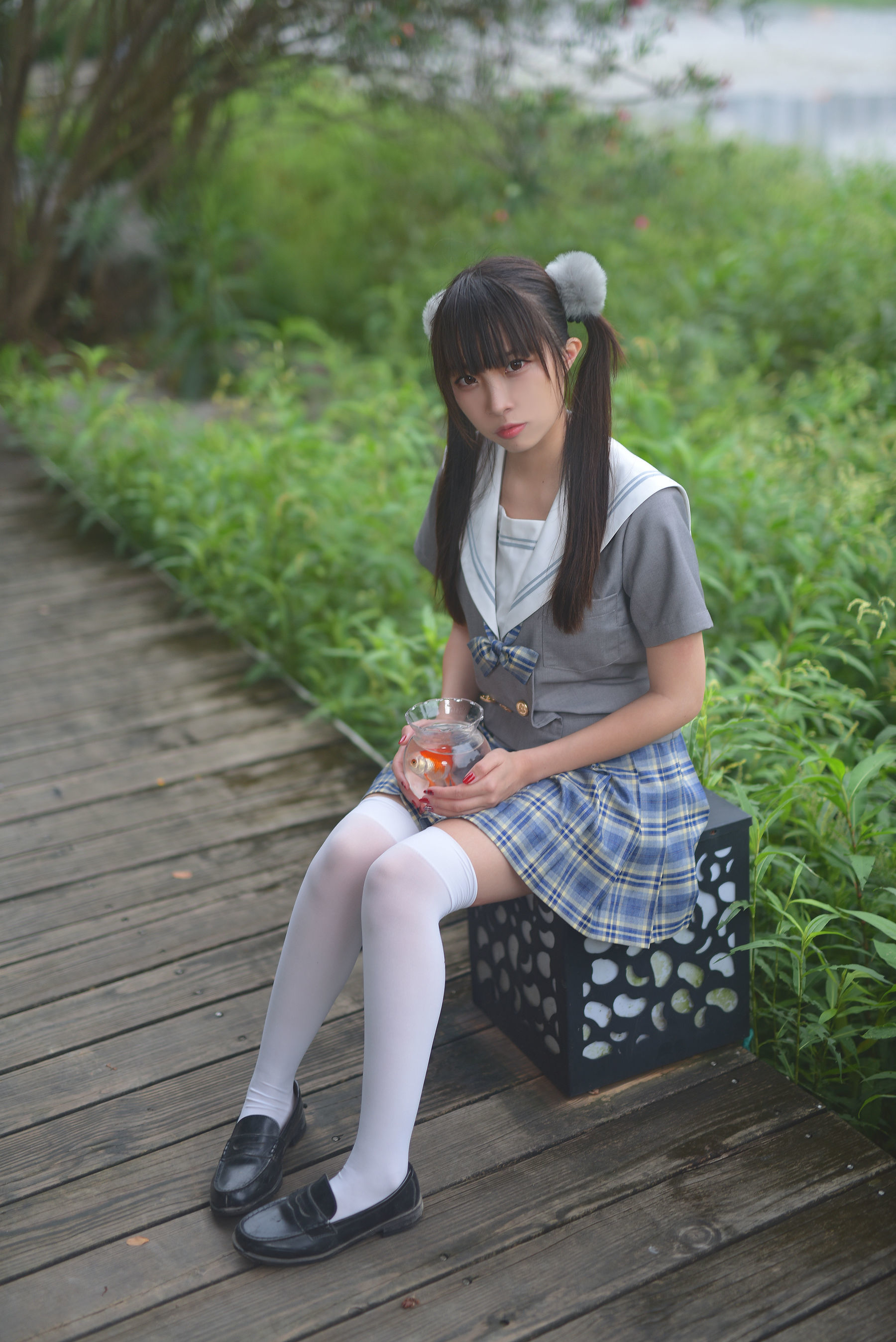 人气Coser二佐Nisa - JK水手服-图15