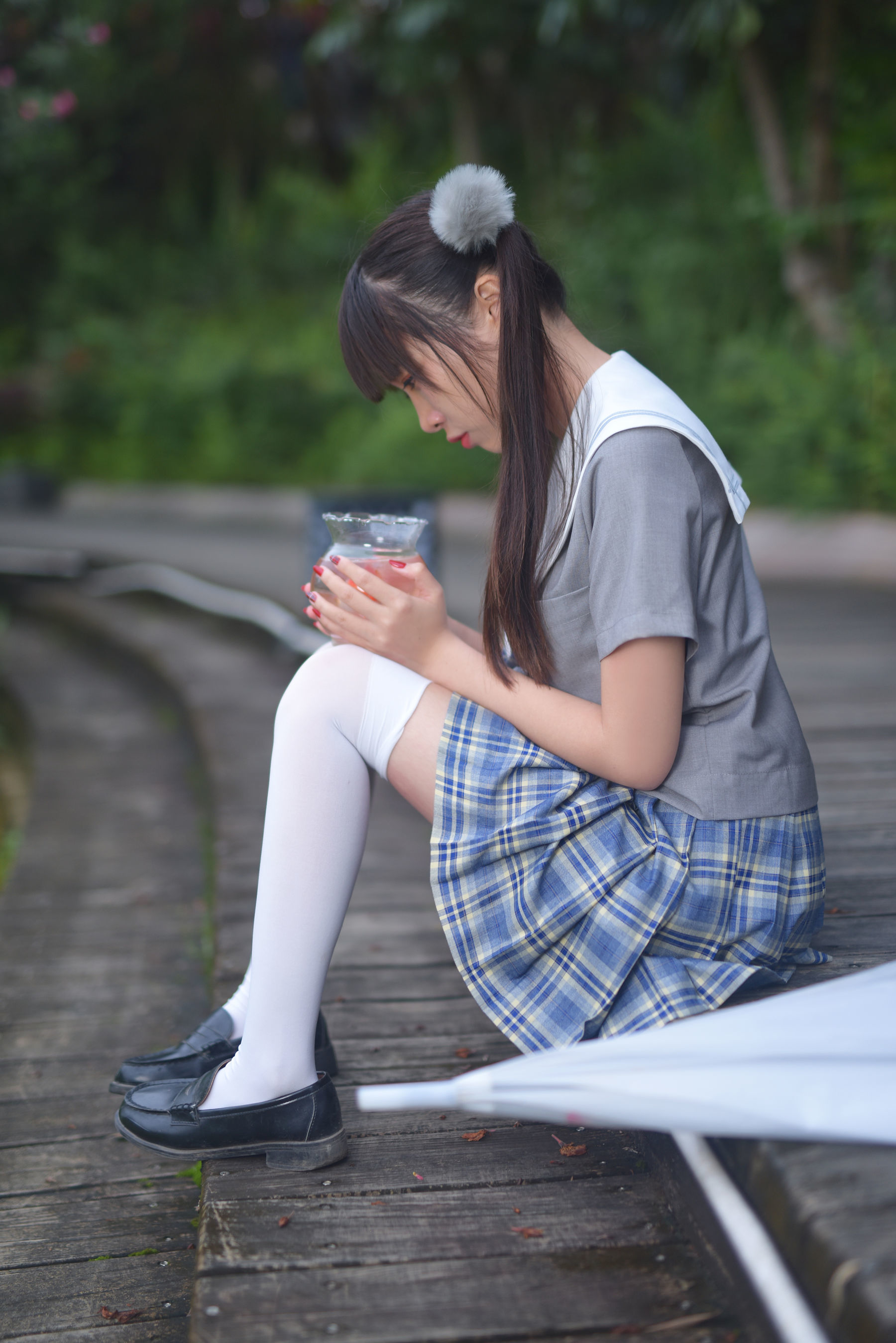 人气Coser二佐Nisa - JK水手服-图16