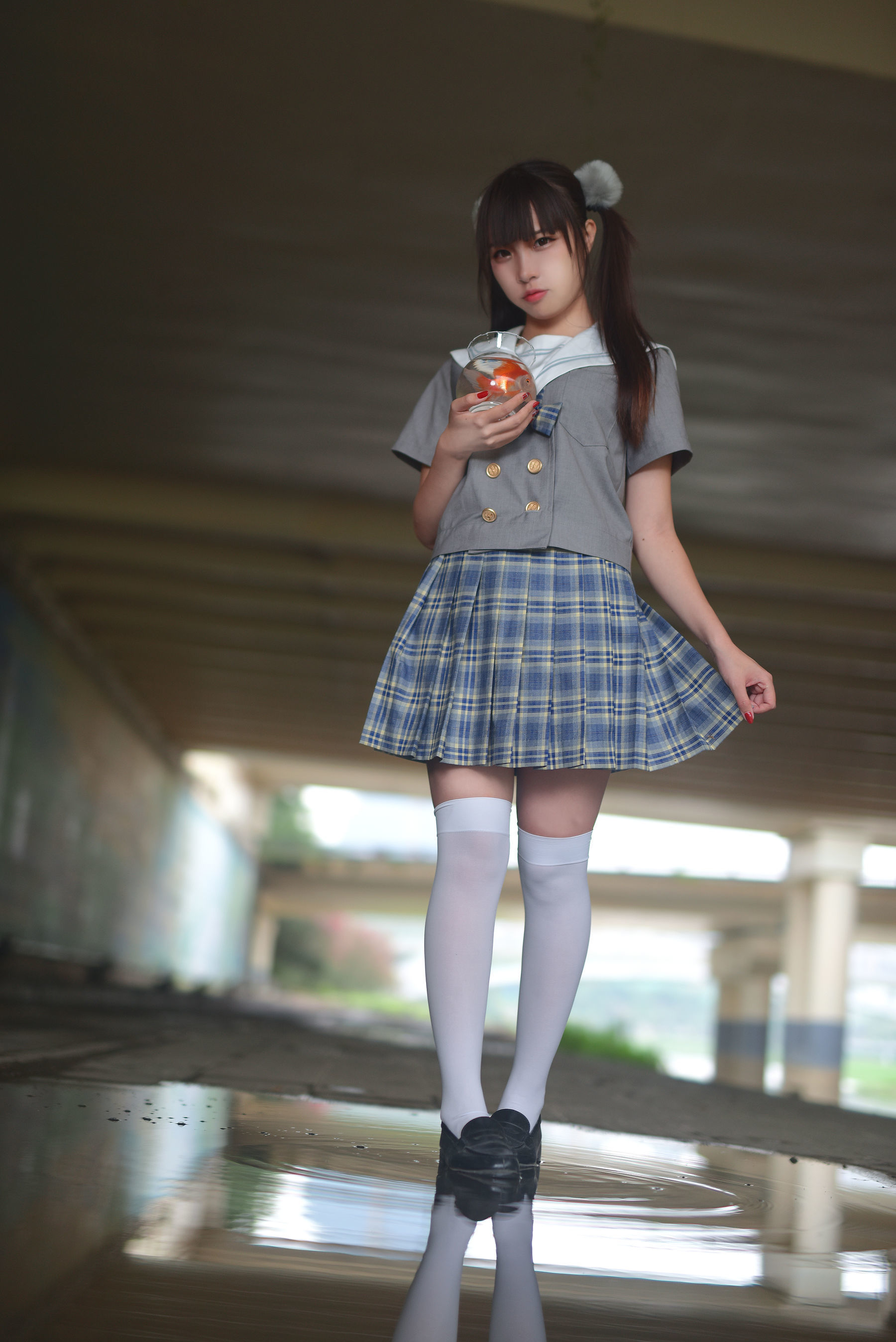 人气Coser二佐Nisa - JK水手服-图2