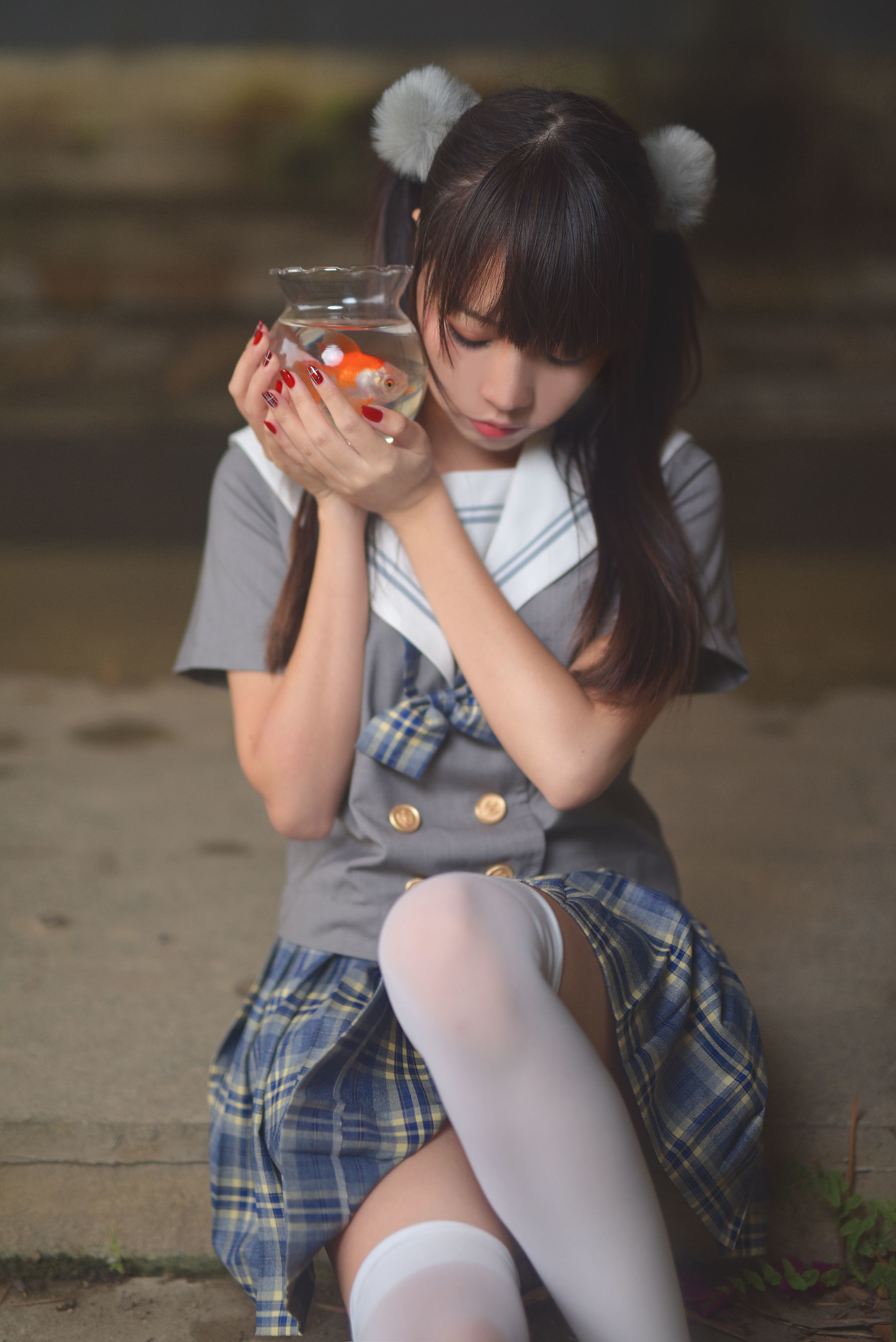 人气Coser二佐Nisa - JK水手服-图5