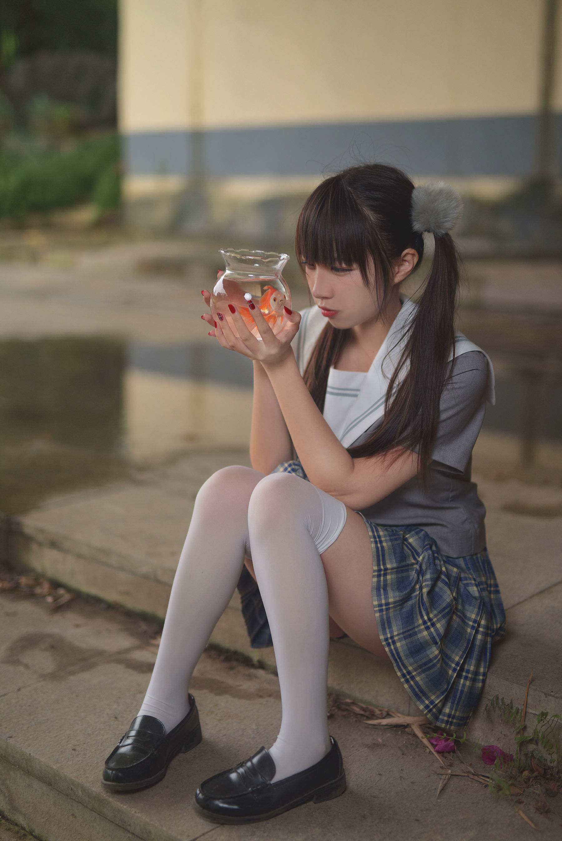 人气Coser二佐Nisa - JK水手服-图6