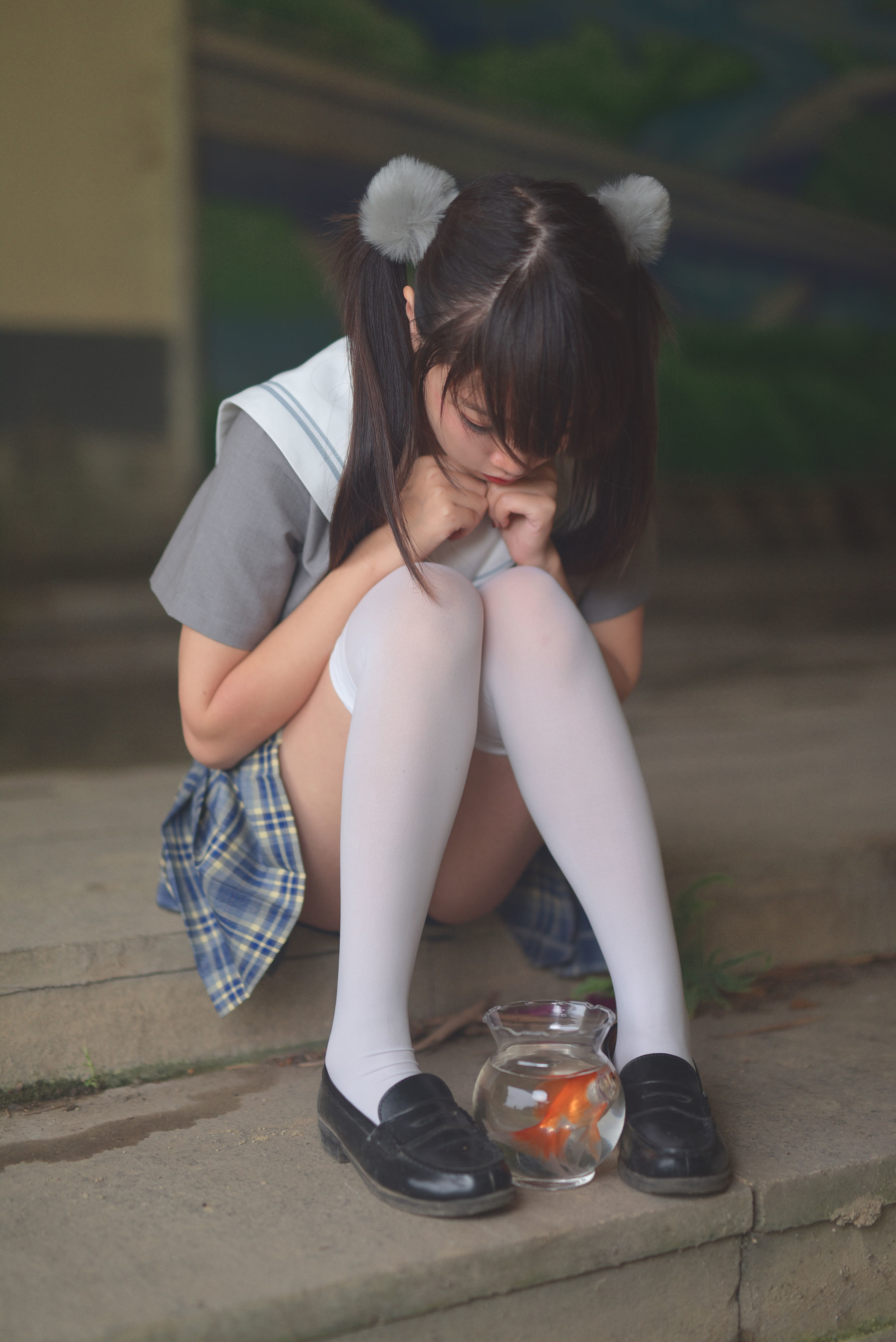 人气Coser二佐Nisa - JK水手服-图7