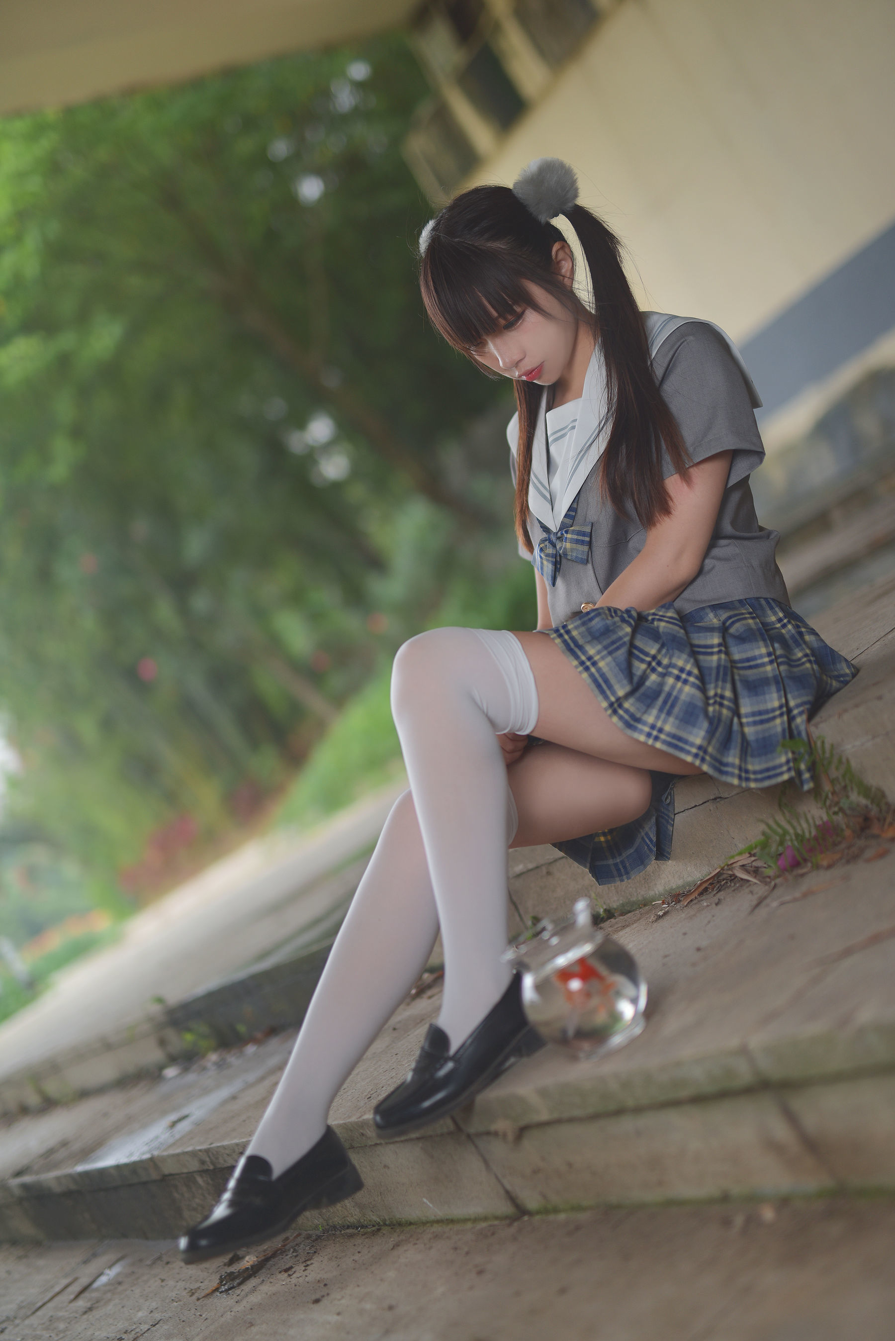 人气Coser二佐Nisa - JK水手服-图8