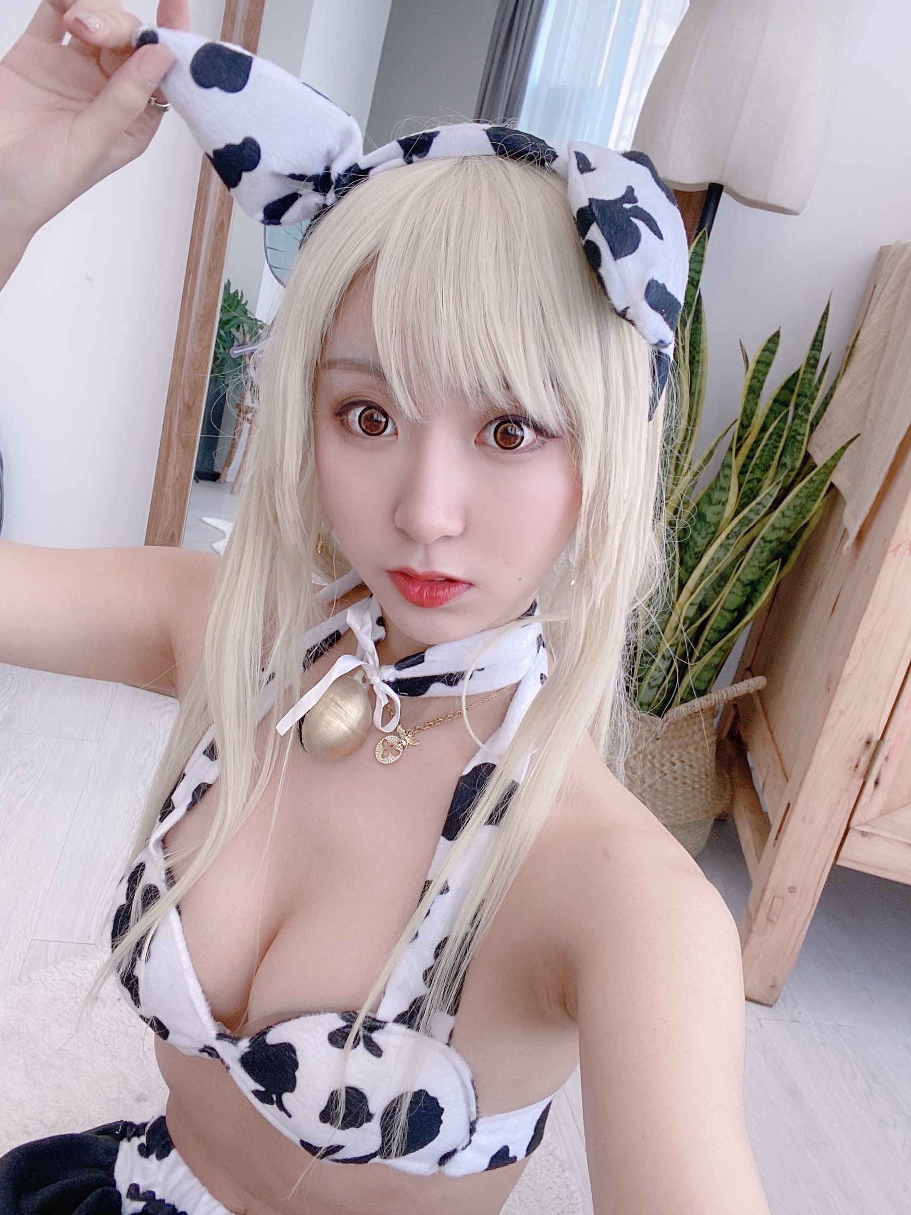 人气Coser黑川 - 星奈 奶牛-图43
