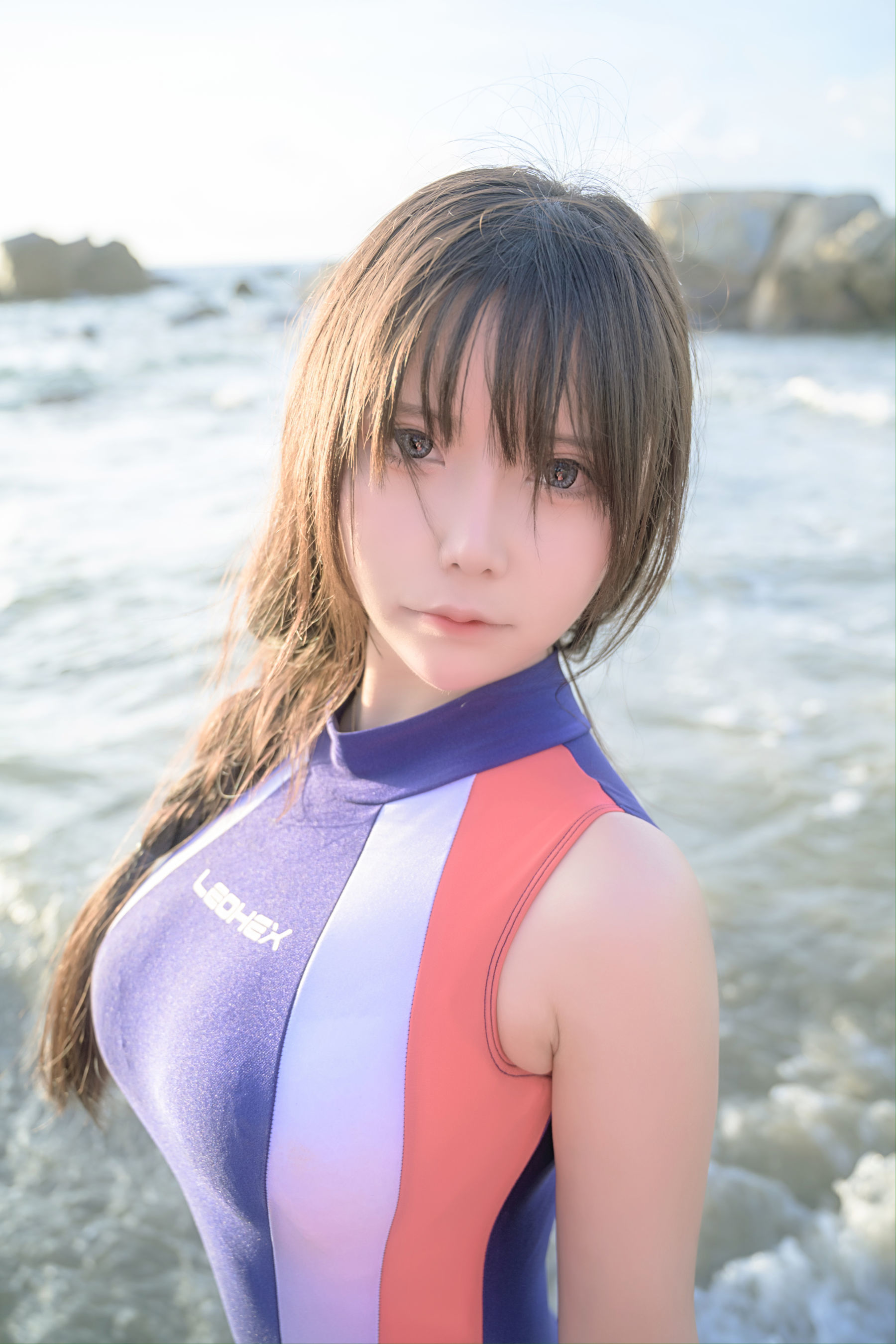 二次元妹子抱走莫子aa - 竞技泳衣-图5