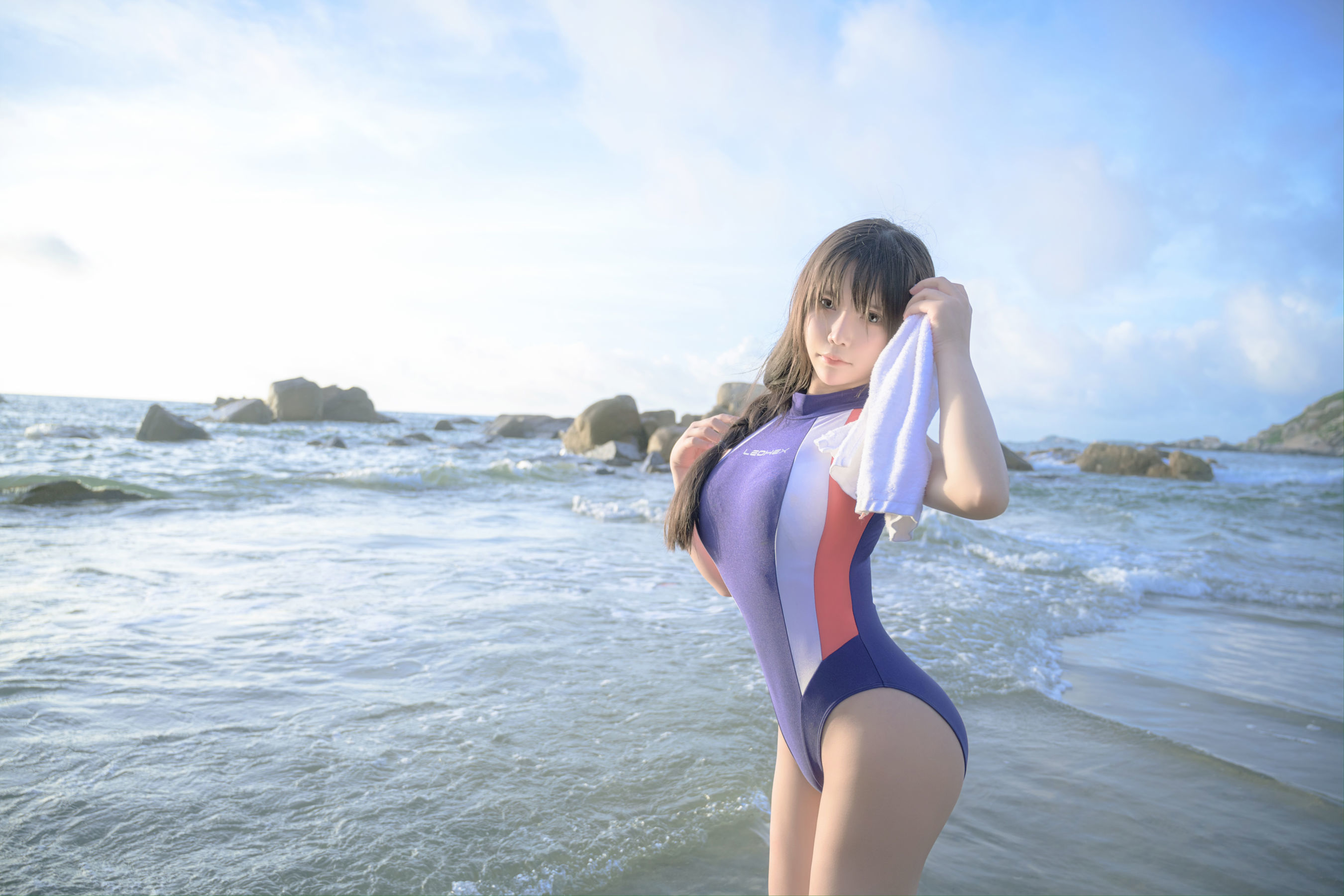 二次元妹子抱走莫子aa - 竞技泳衣-图6