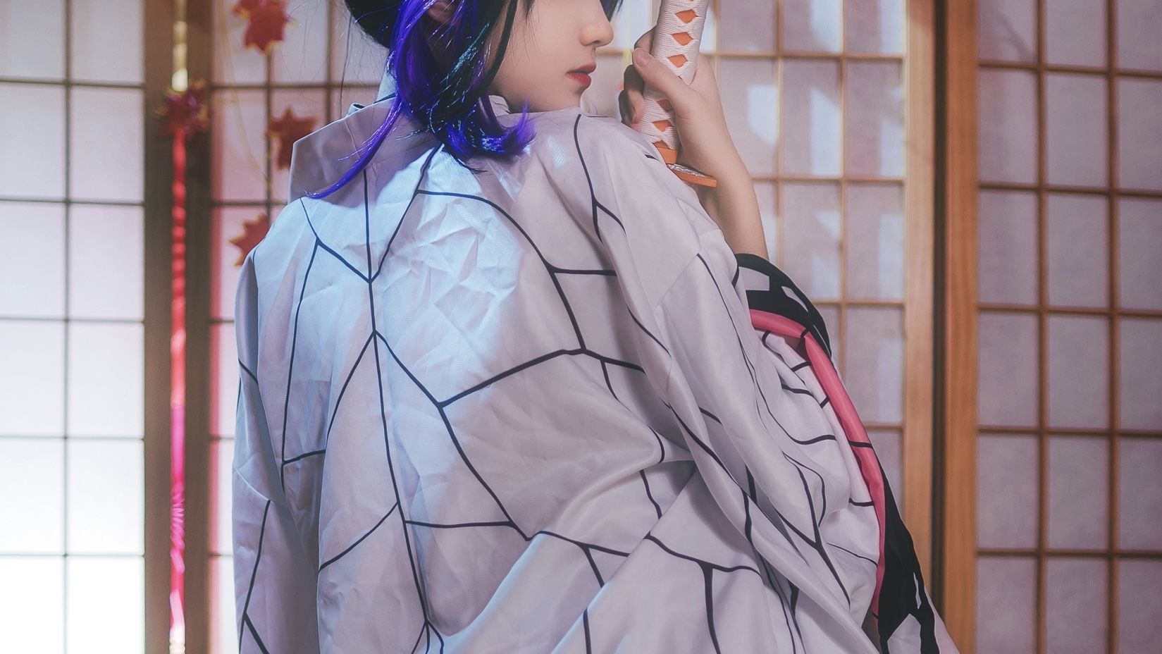 动漫博主南桃Momoko - 蝴蝶忍队服-图0