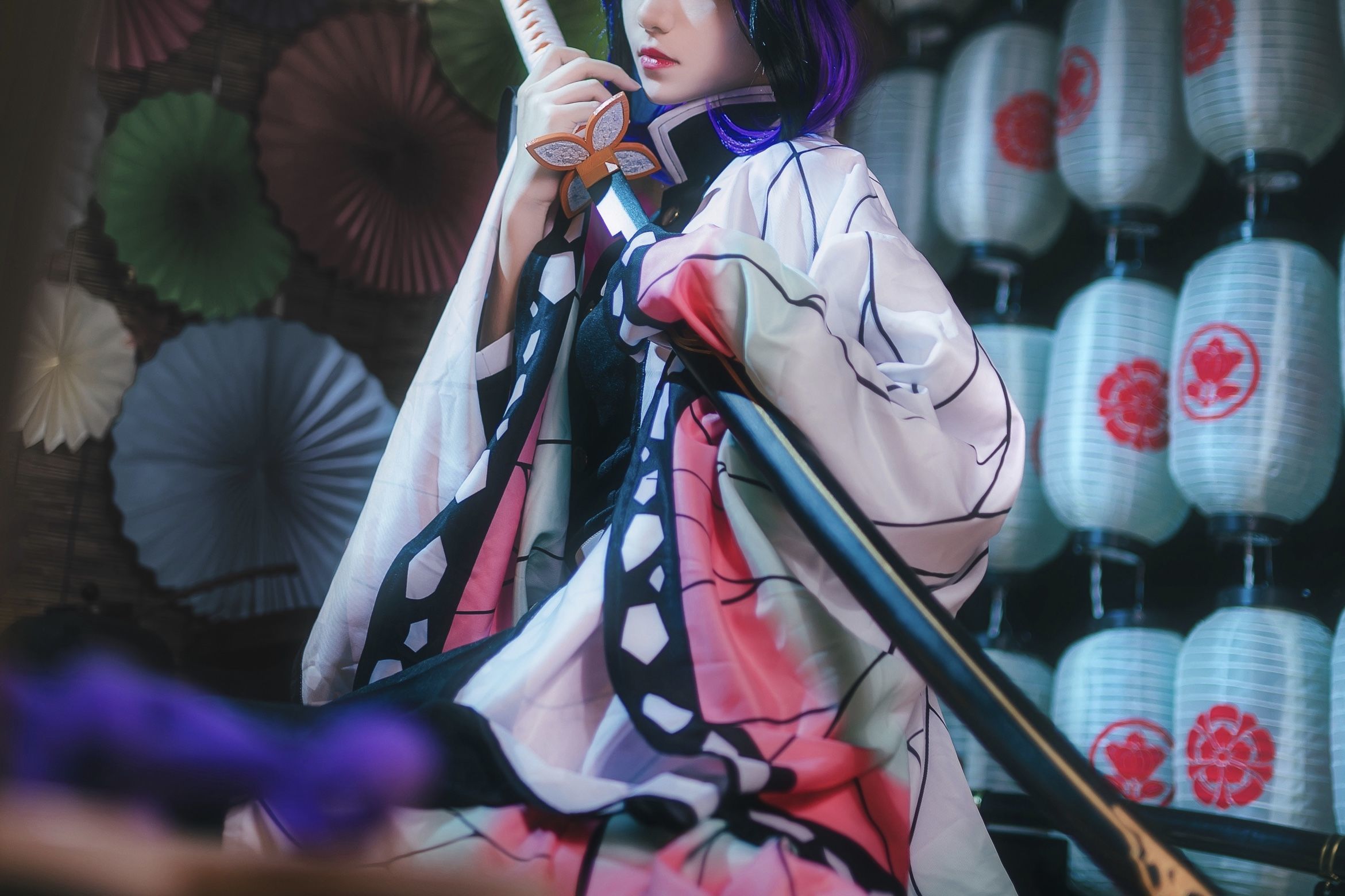 动漫博主南桃Momoko - 蝴蝶忍队服-图9