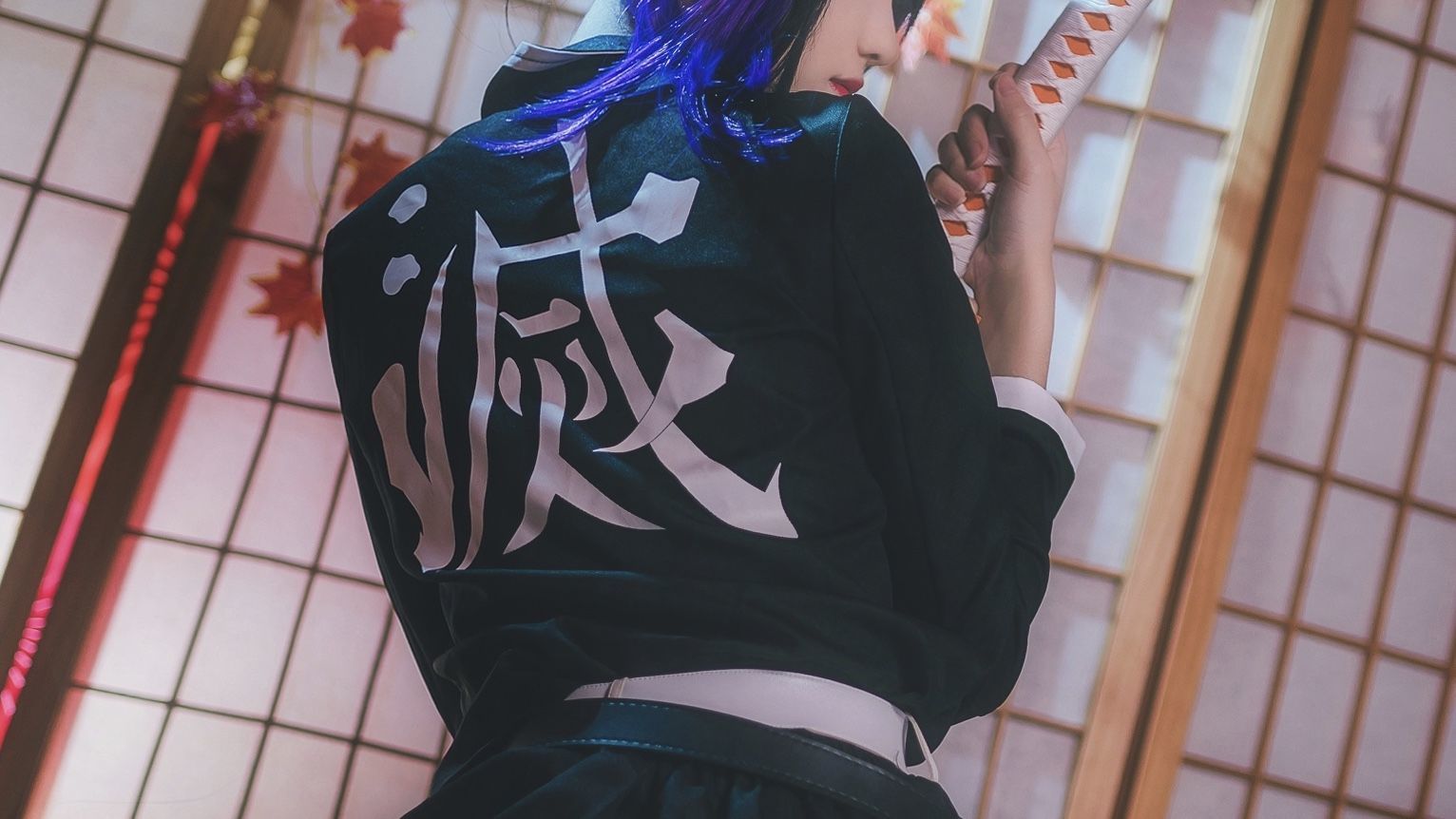 动漫博主南桃Momoko - 蝴蝶忍队服-图4