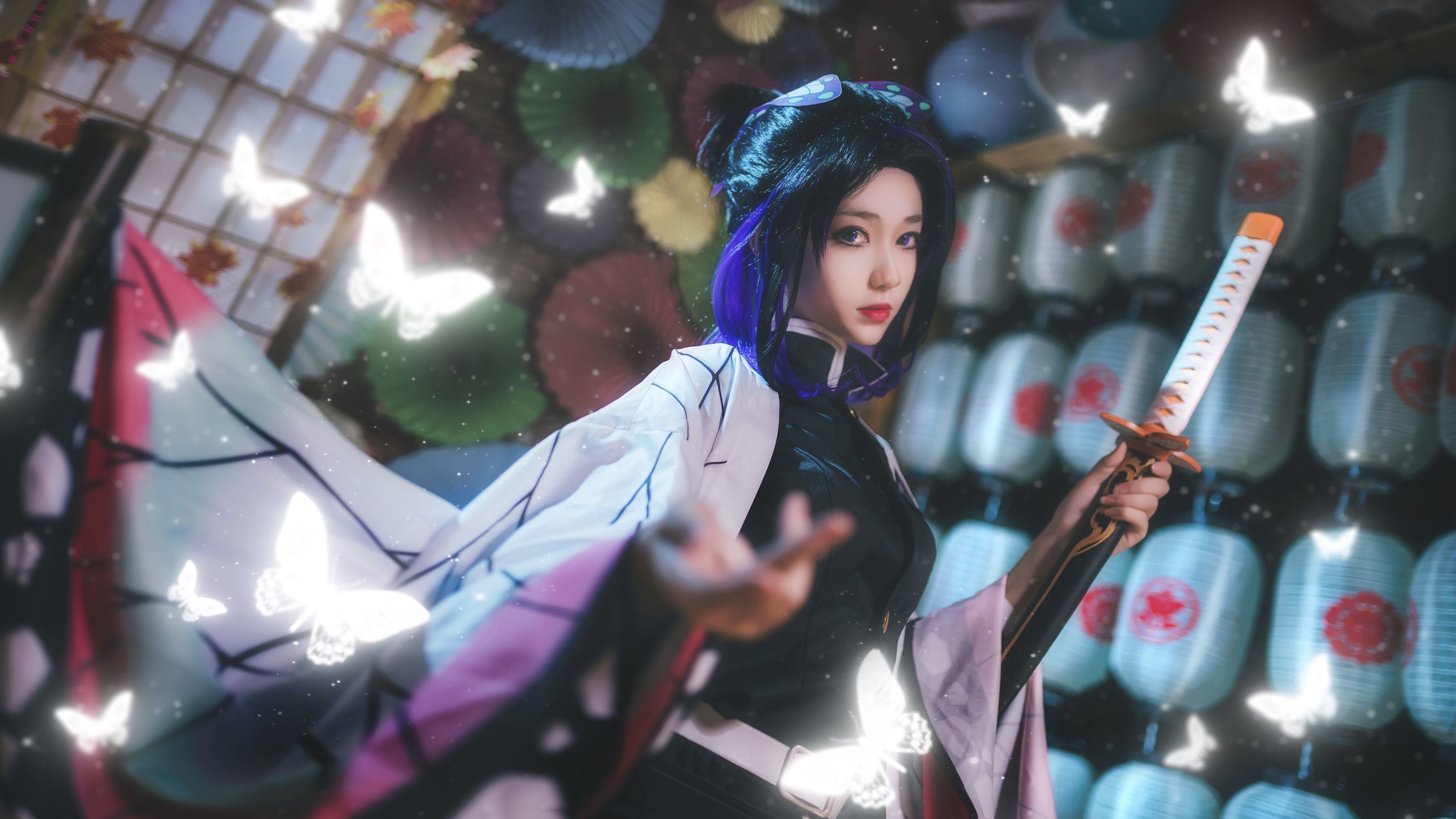 动漫博主南桃Momoko - 蝴蝶忍队服-图5