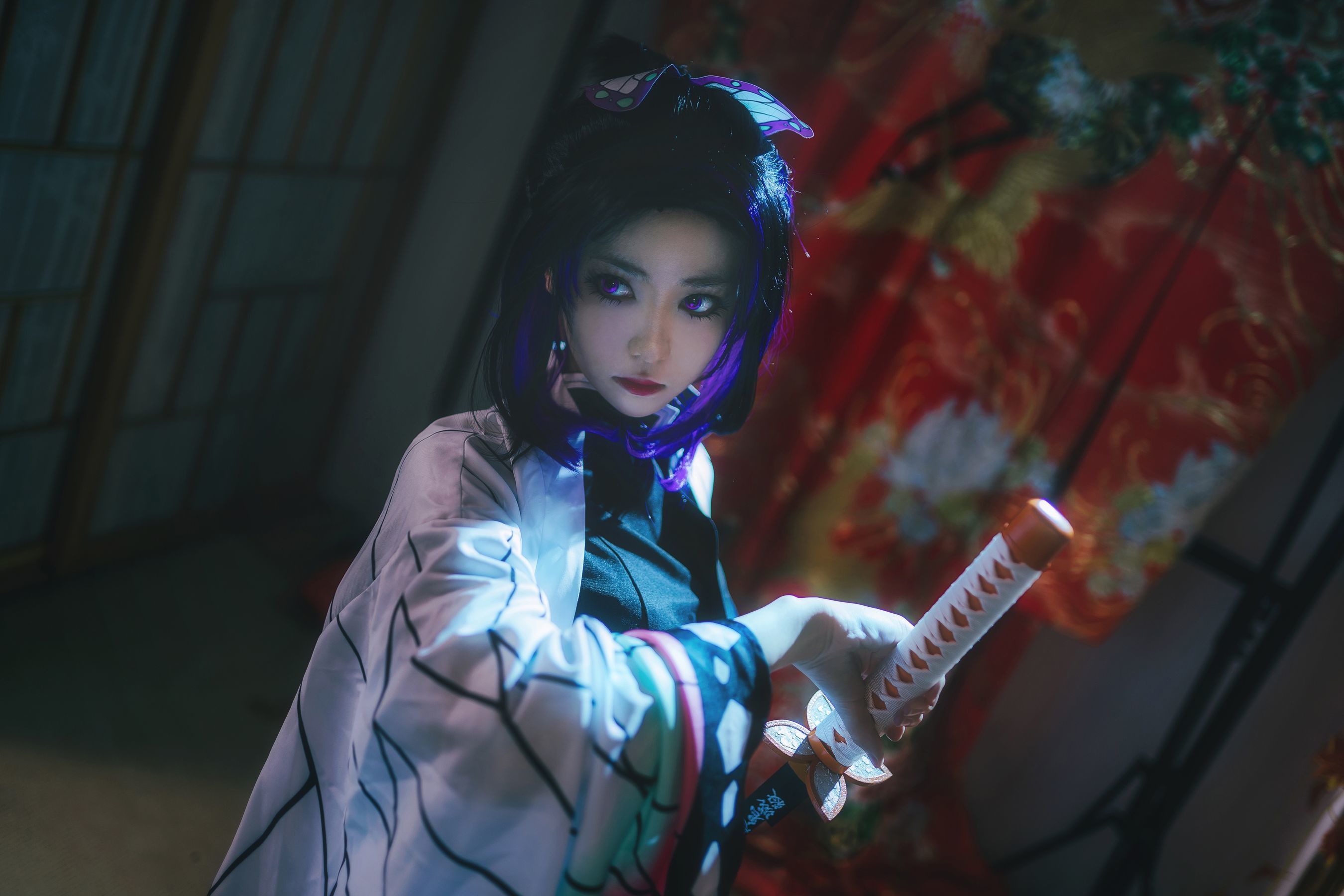 动漫博主南桃Momoko - 蝴蝶忍队服-图8