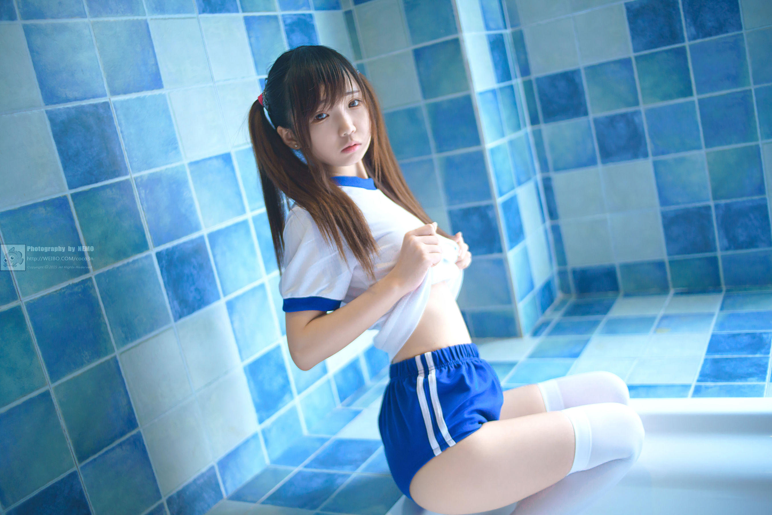 萝莉御子Yumiko - 体操服-图1
