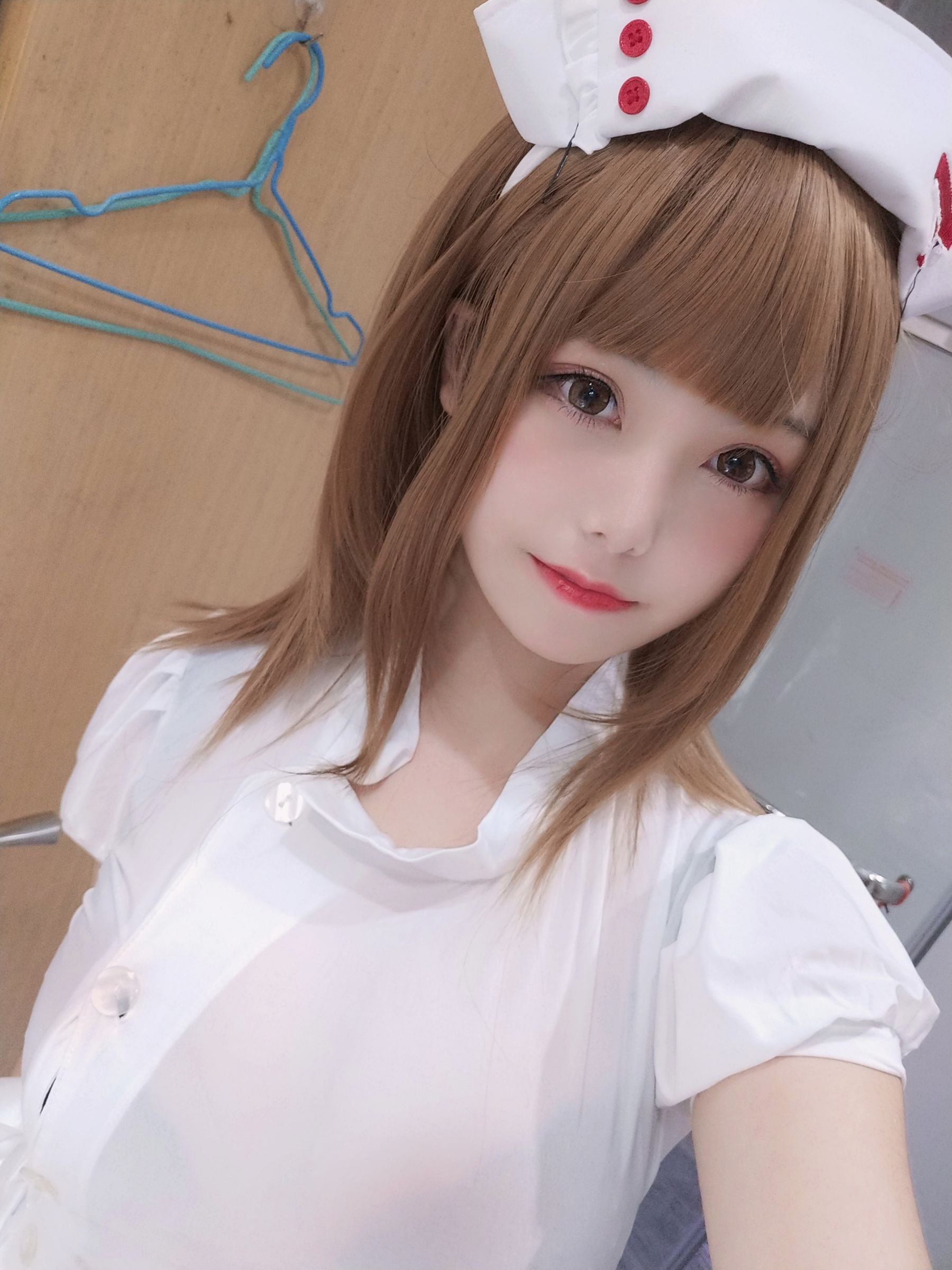萌系小姐姐蜜汁猫裘 - 小护士-图0