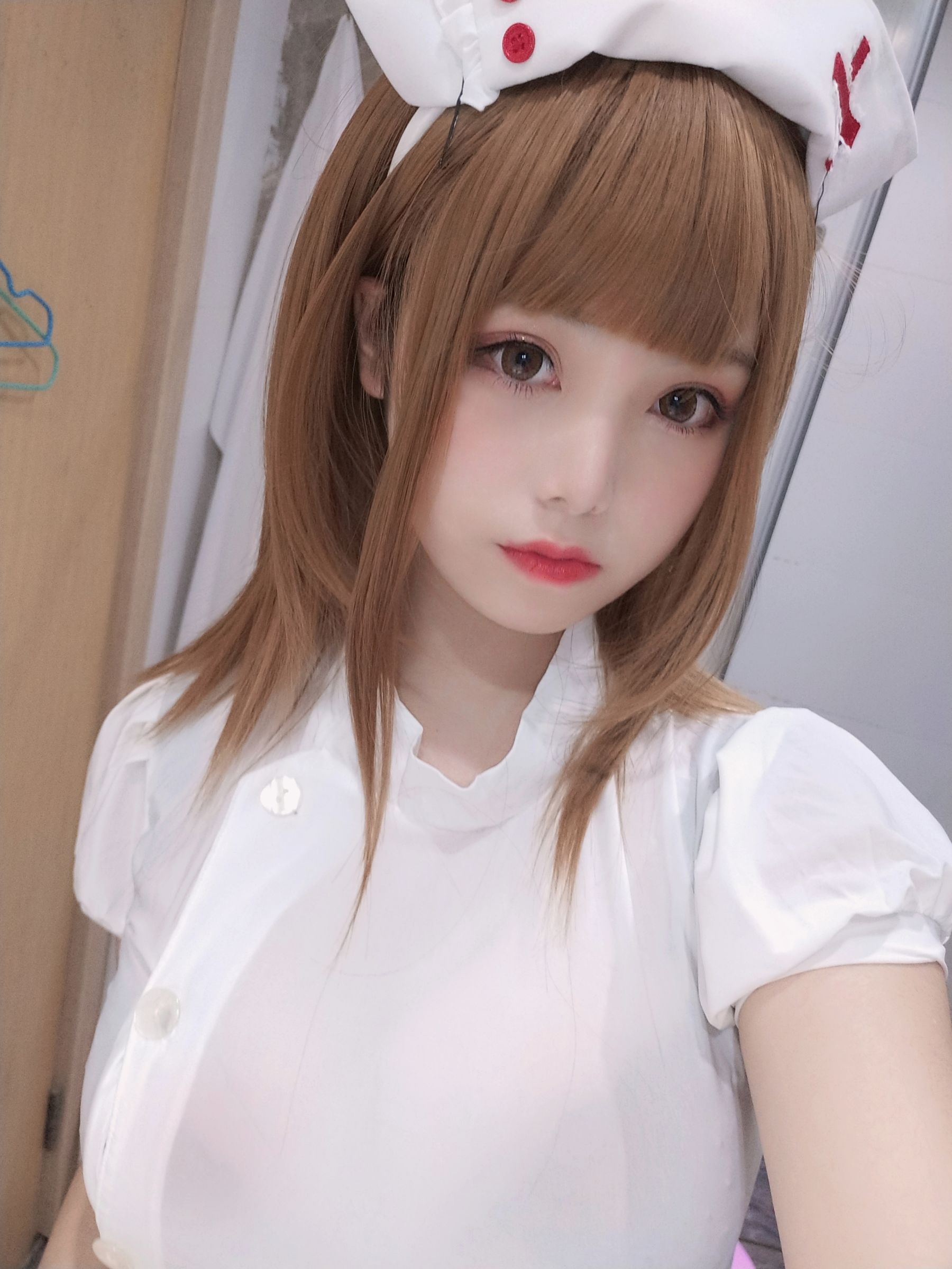 萌系小姐姐蜜汁猫裘 - 小护士-图11