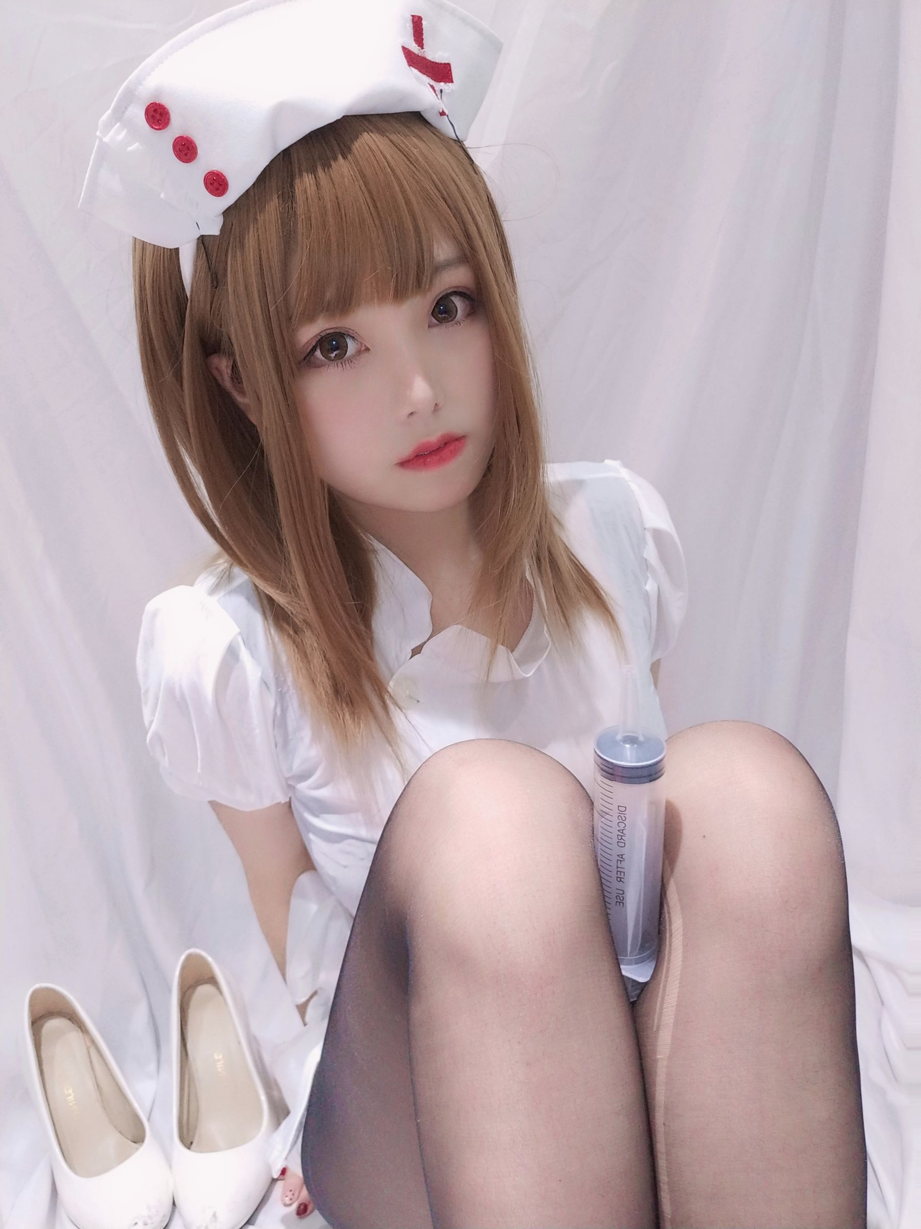 萌系小姐姐蜜汁猫裘 - 小护士-图17