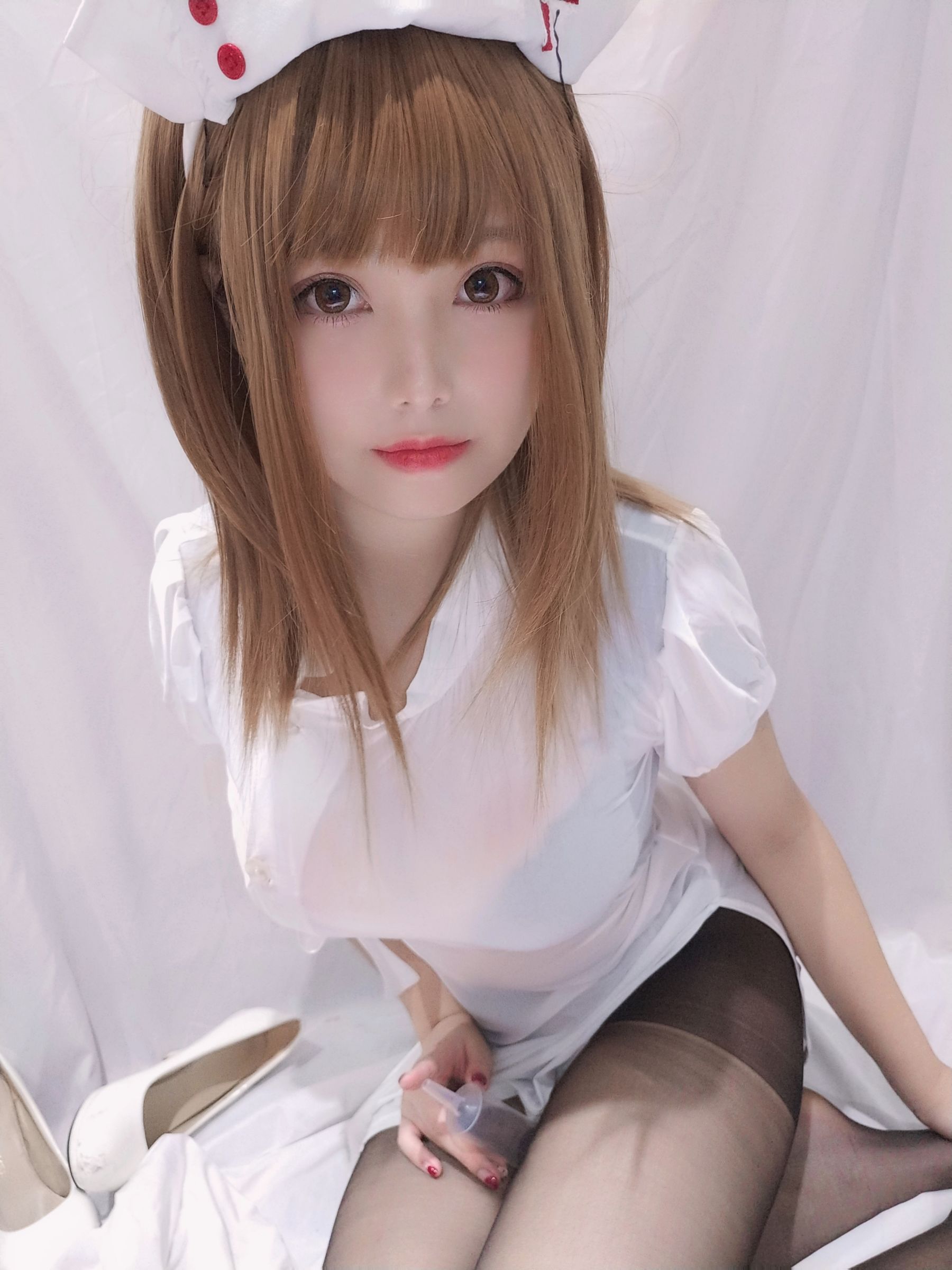 萌系小姐姐蜜汁猫裘 - 小护士-图20
