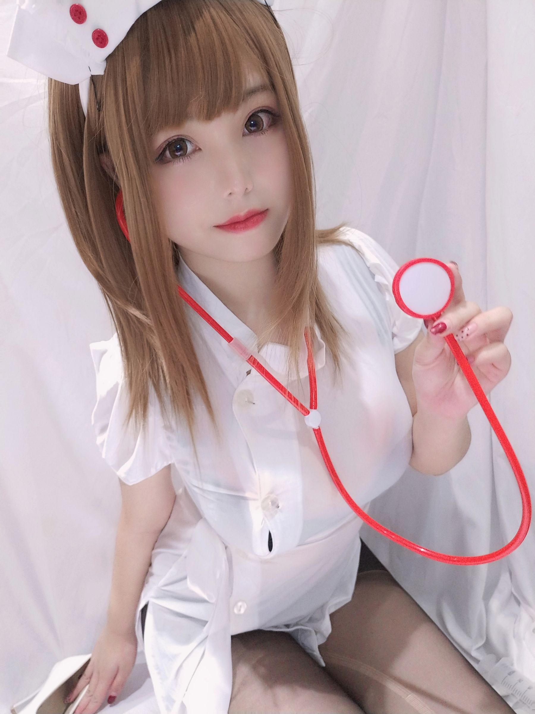 萌系小姐姐蜜汁猫裘 - 小护士-图25