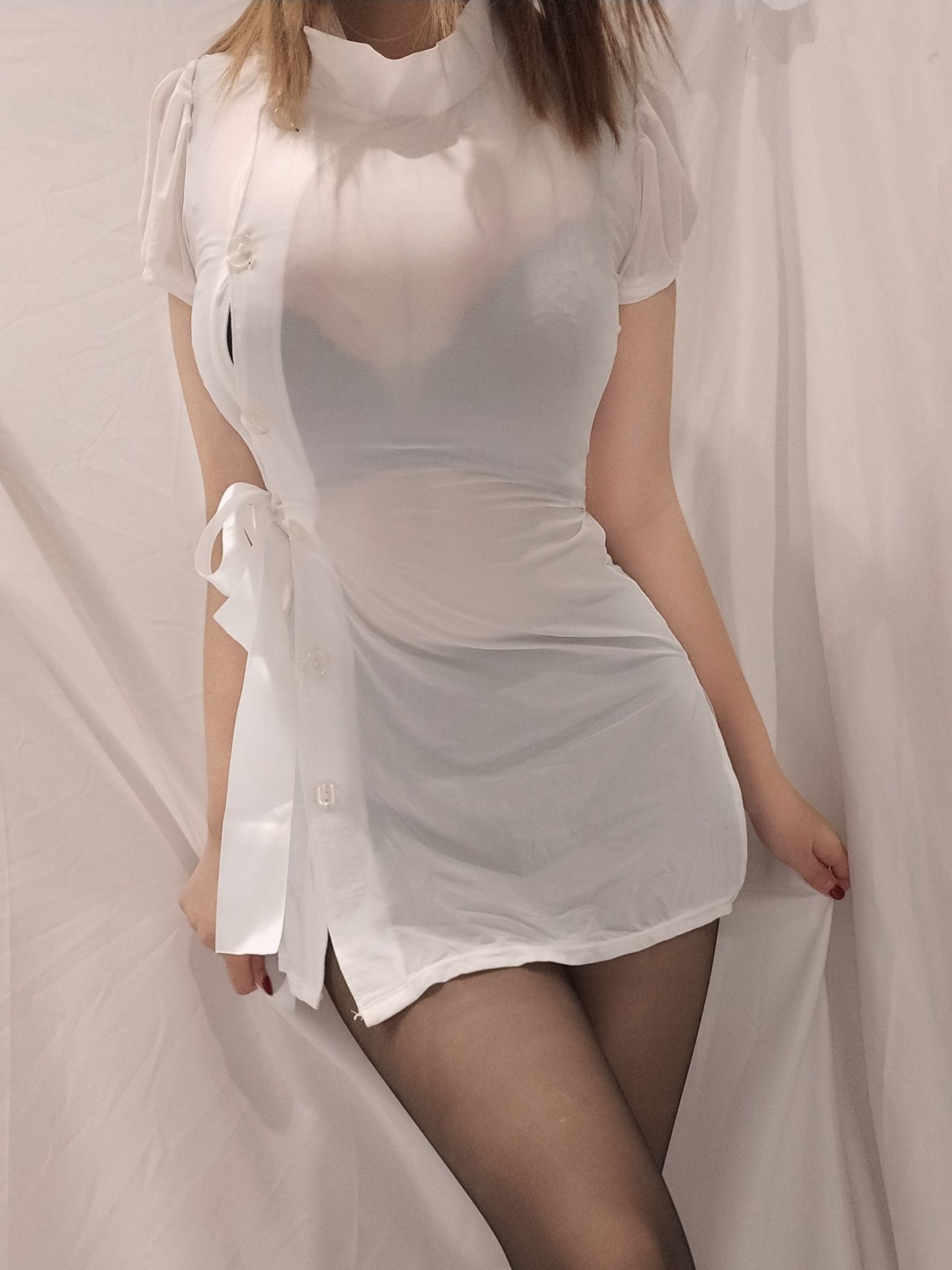 萌系小姐姐蜜汁猫裘 - 小护士-图31