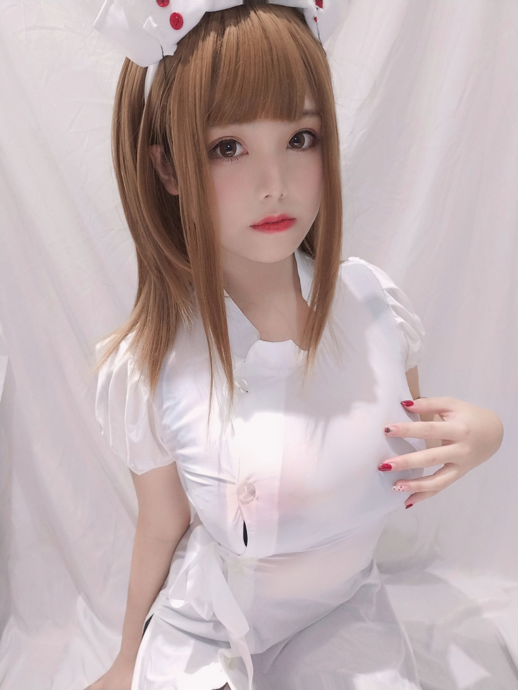 萌系小姐姐蜜汁猫裘 - 小护士-图33