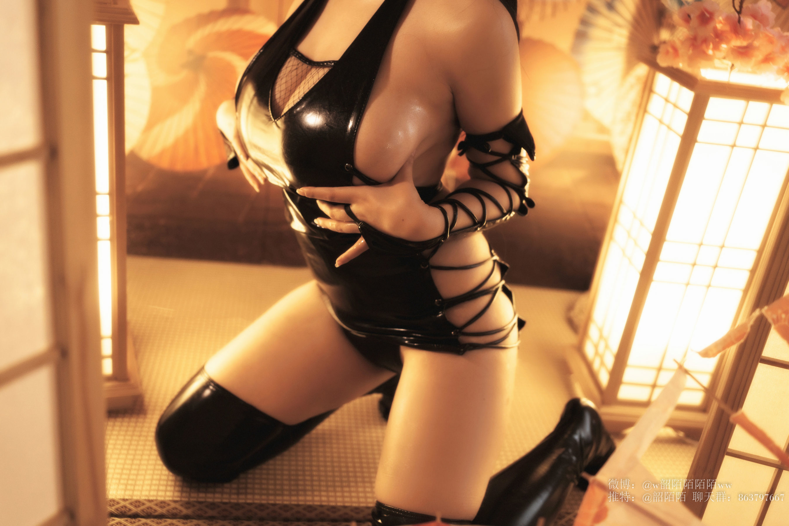 Cosplay美女韶陌陌 - 忍者-图15