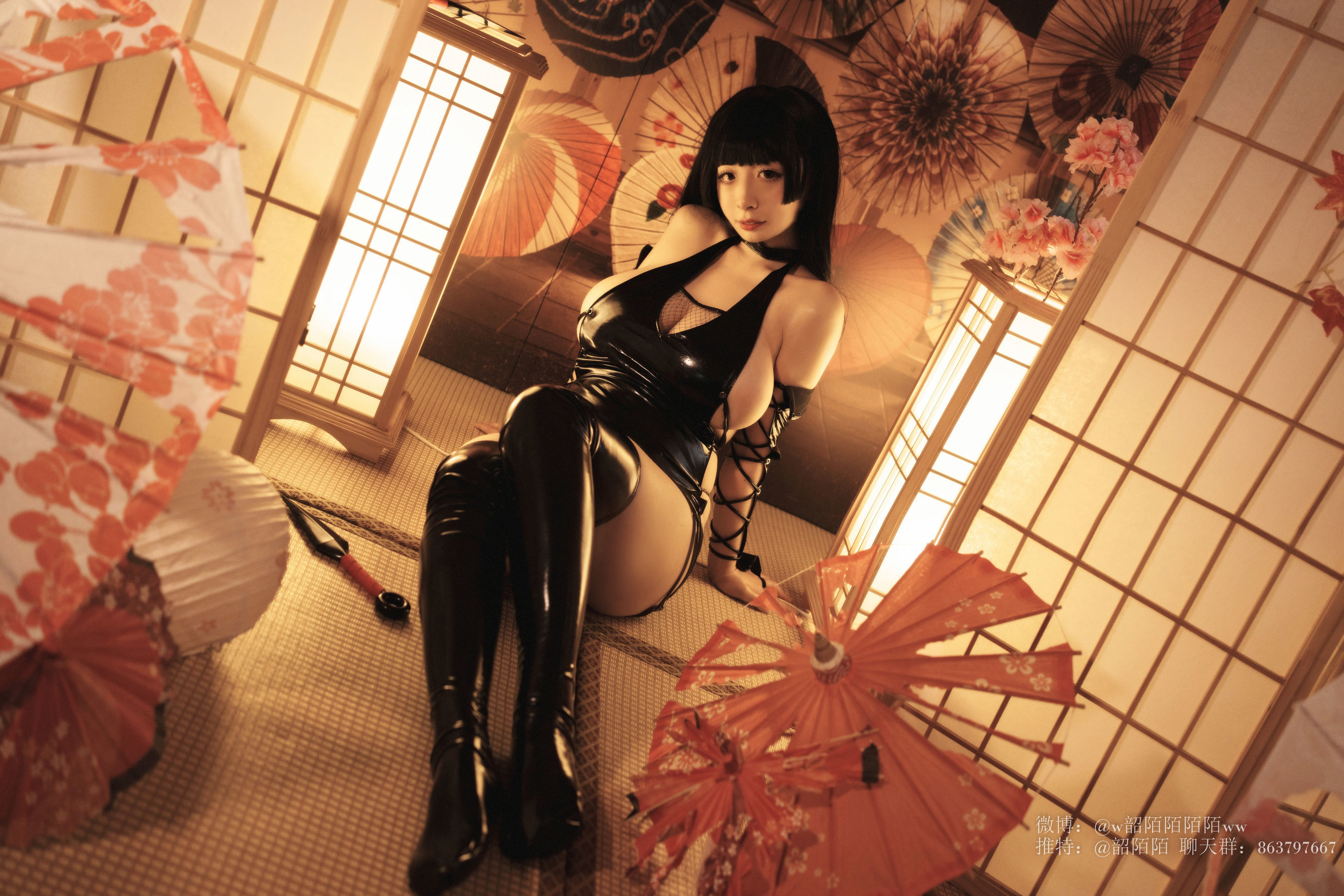Cosplay美女韶陌陌 - 忍者-图1