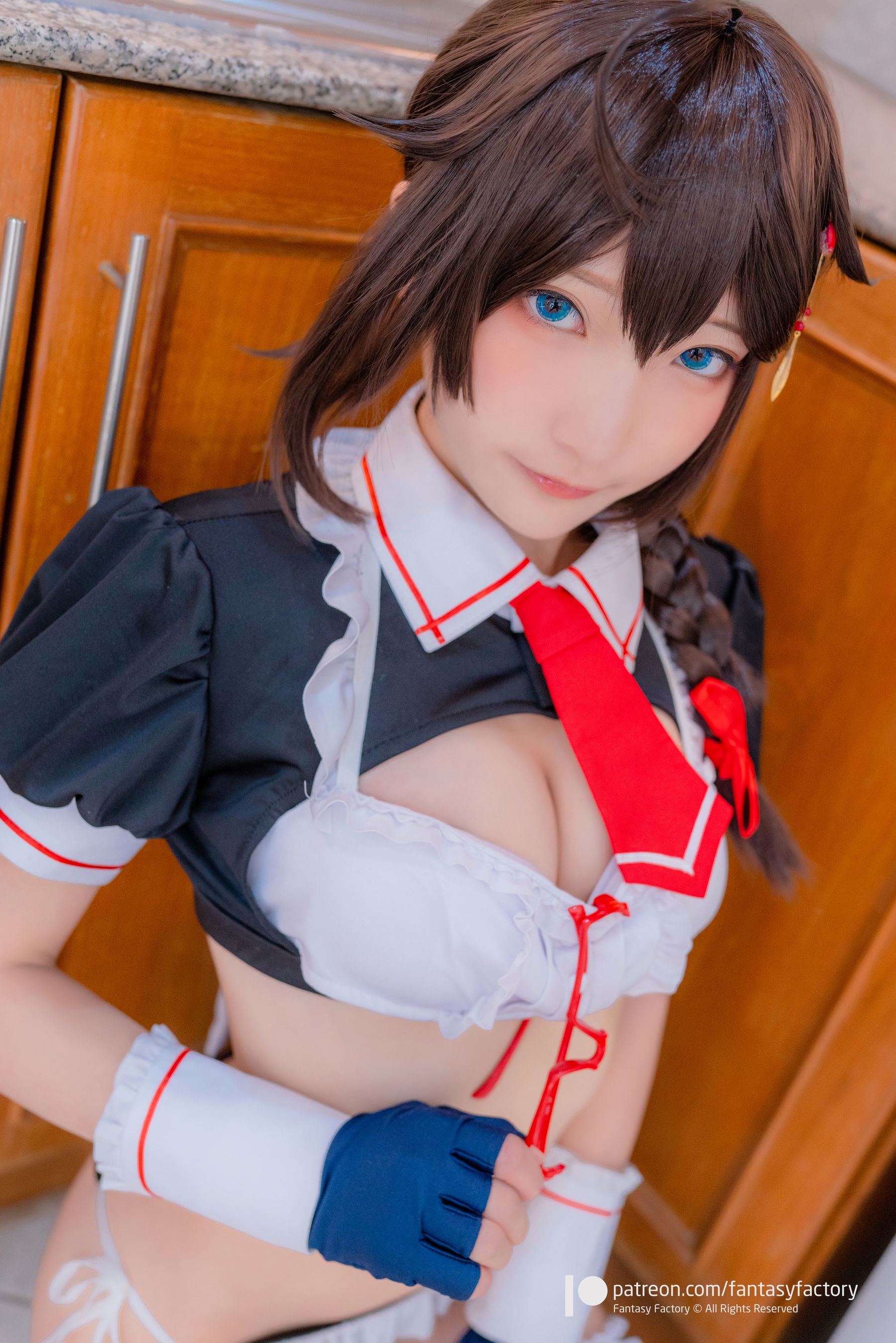小丁 2020.04  女仆 情趣 兔耳-图23