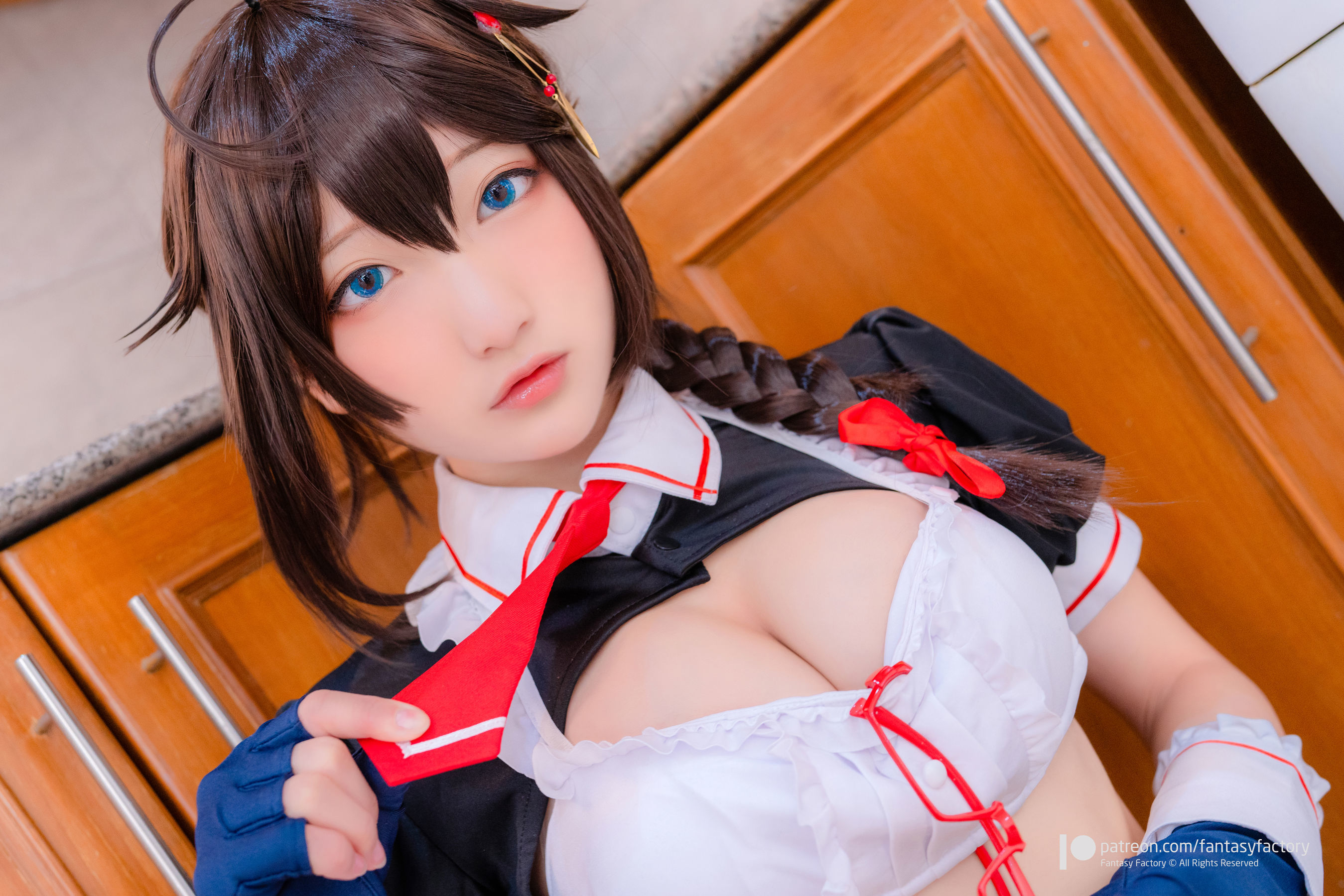 小丁 2020.04  女仆 情趣 兔耳-图24