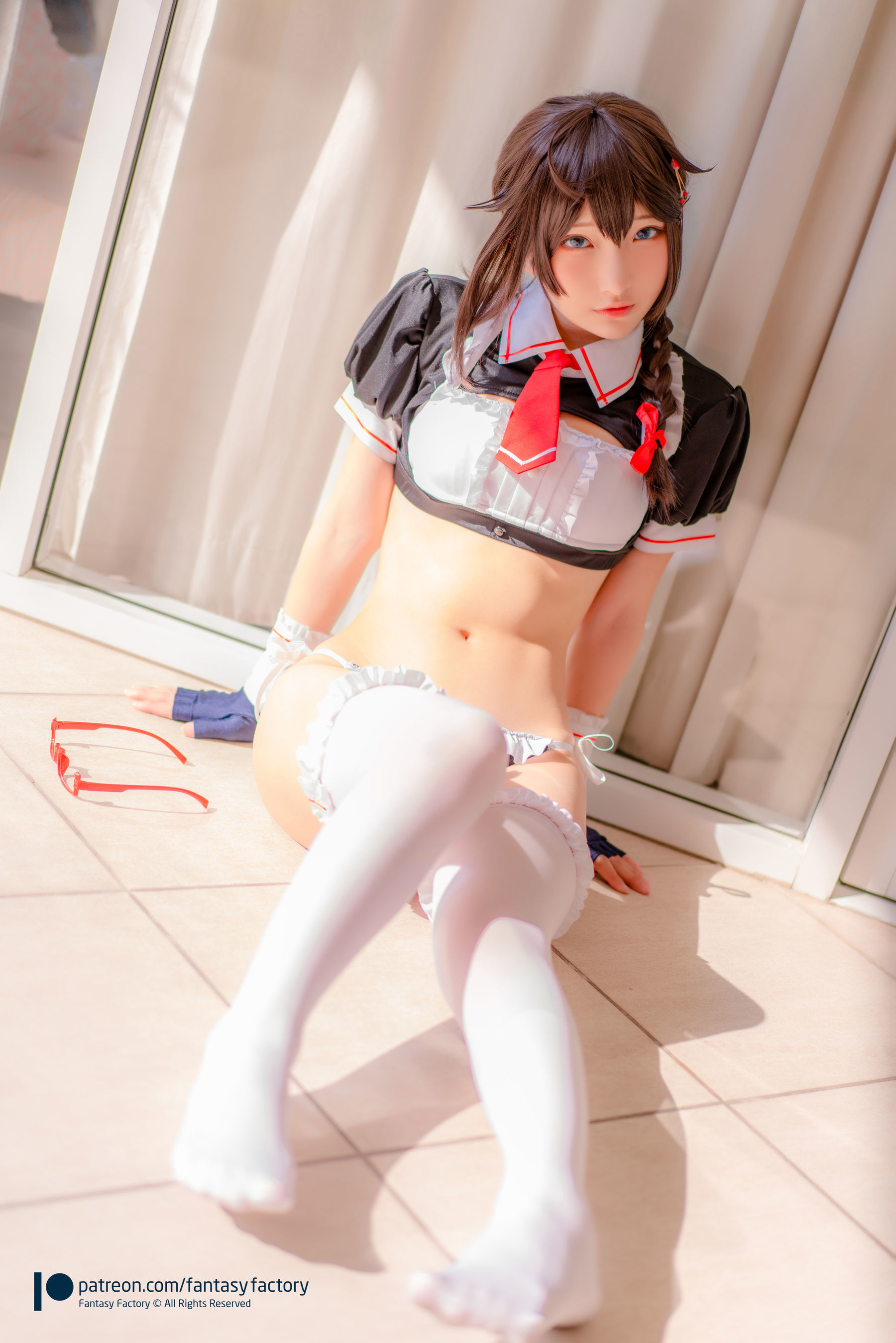 小丁 2020.04  女仆 情趣 兔耳-图26