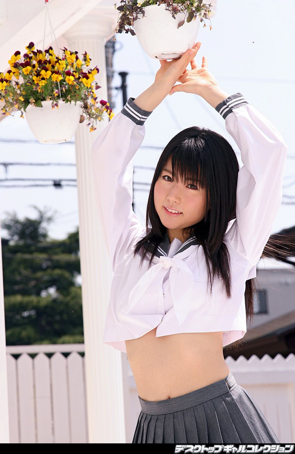 NO.446 Moe Wakaki 若木萌 制服美少女天国-图9