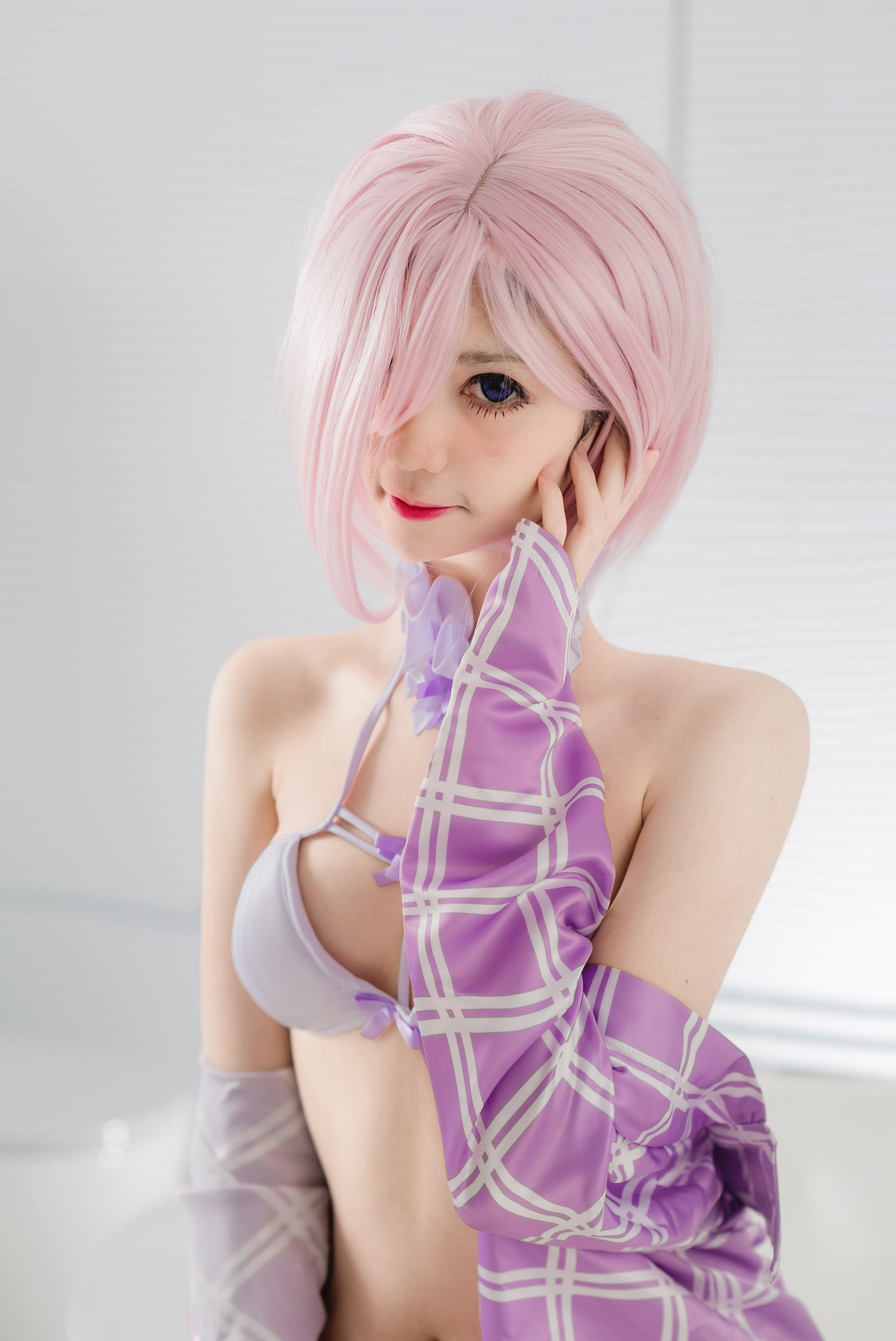 动漫博主南桃Momoko - 玛修泳衣-图2