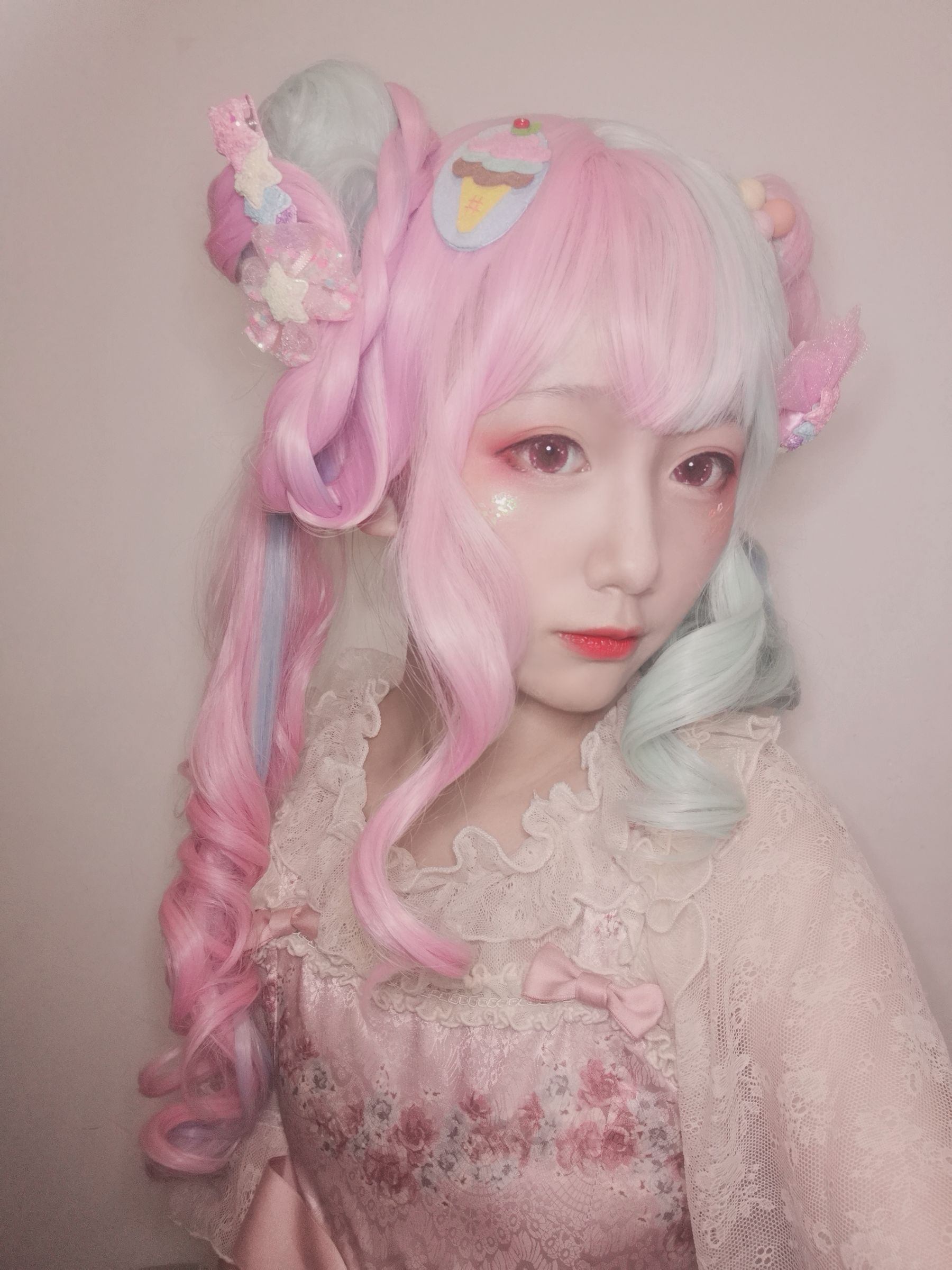 动漫博主弦音sic - lolita草莓薄荷冰淇淋-图0