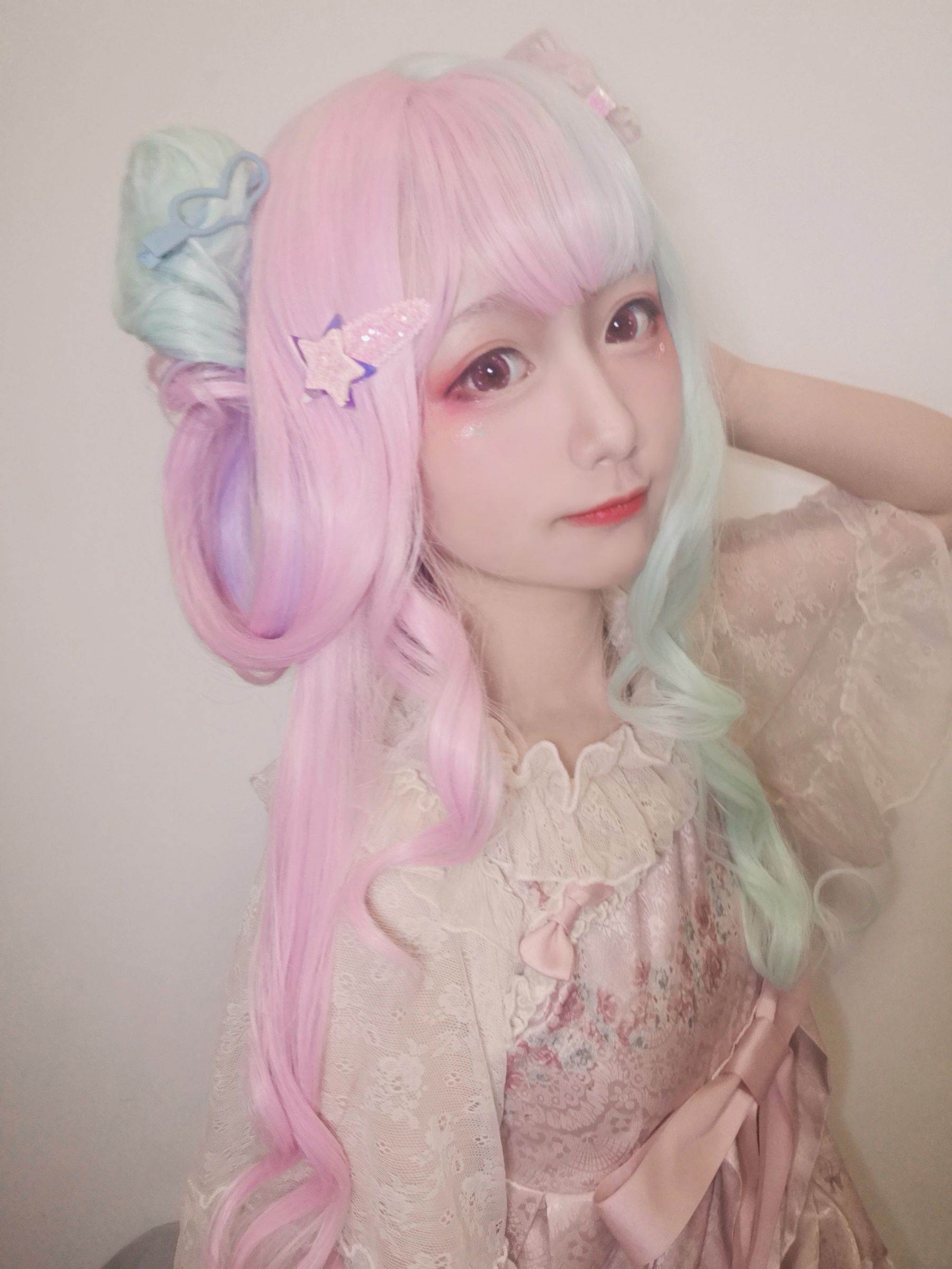 动漫博主弦音sic - lolita草莓薄荷冰淇淋-图1