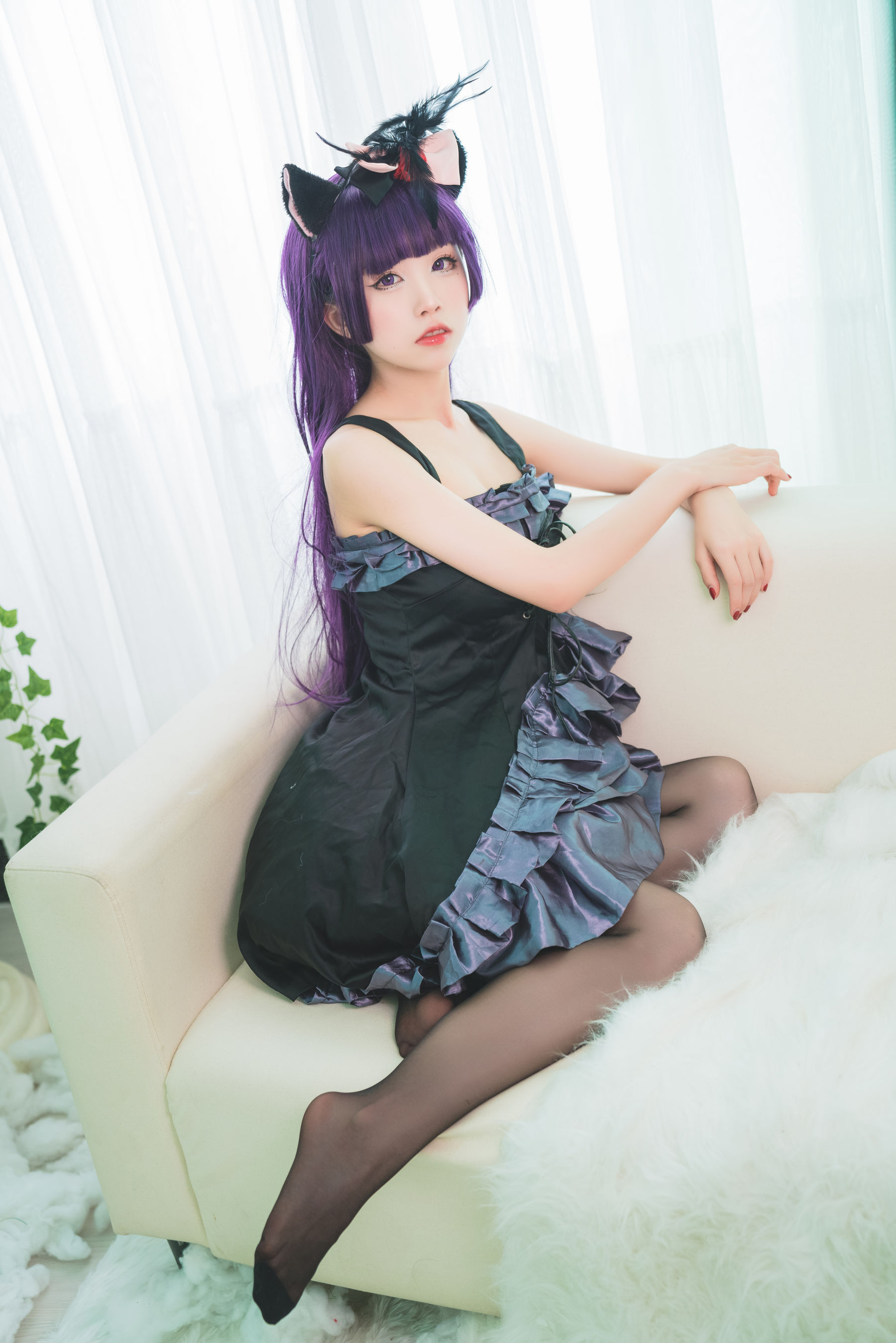 动漫博主水淼aqua - 黑猫-图7
