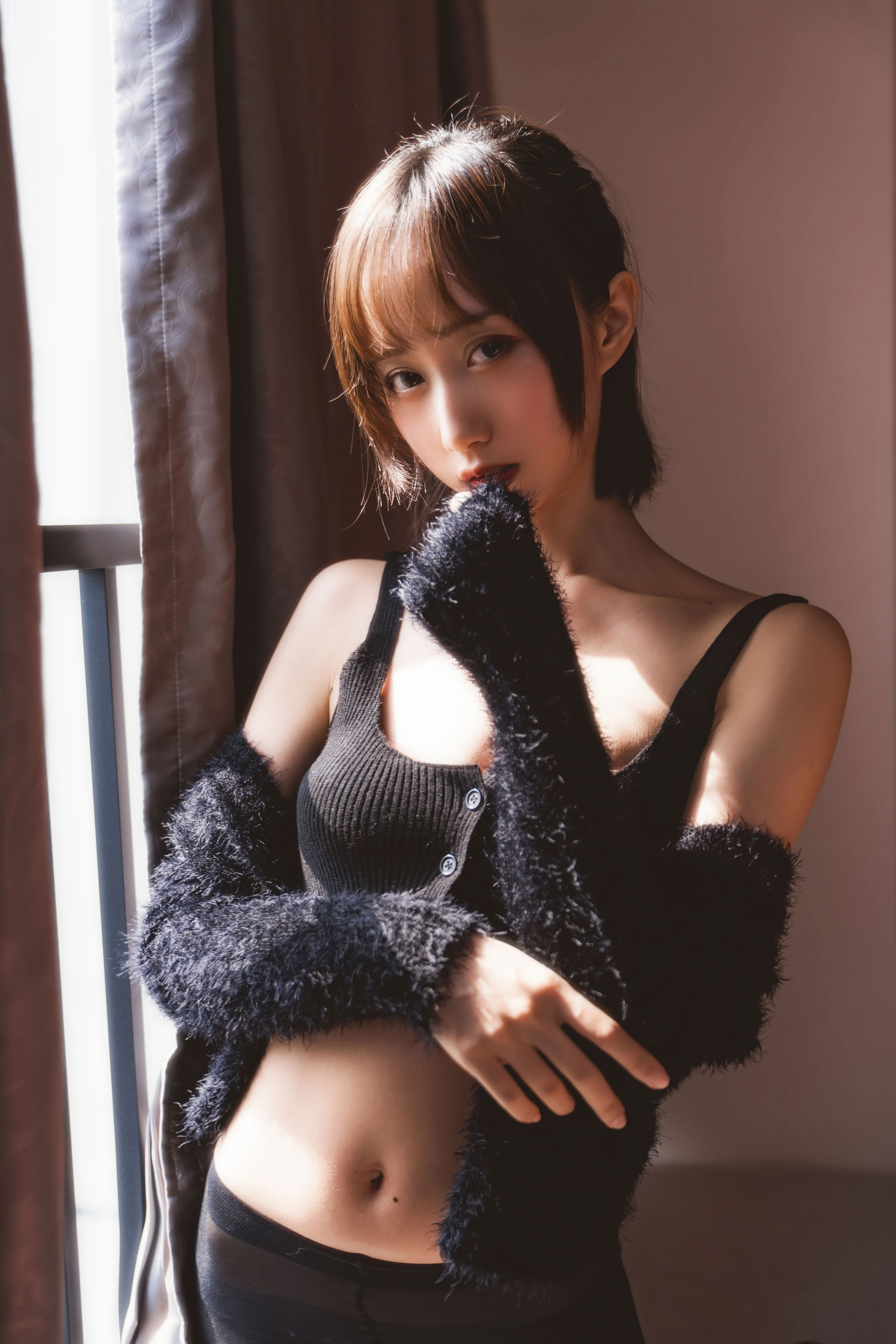 萌系小姐姐木绵绵OwO - 黑丝私房A-图12