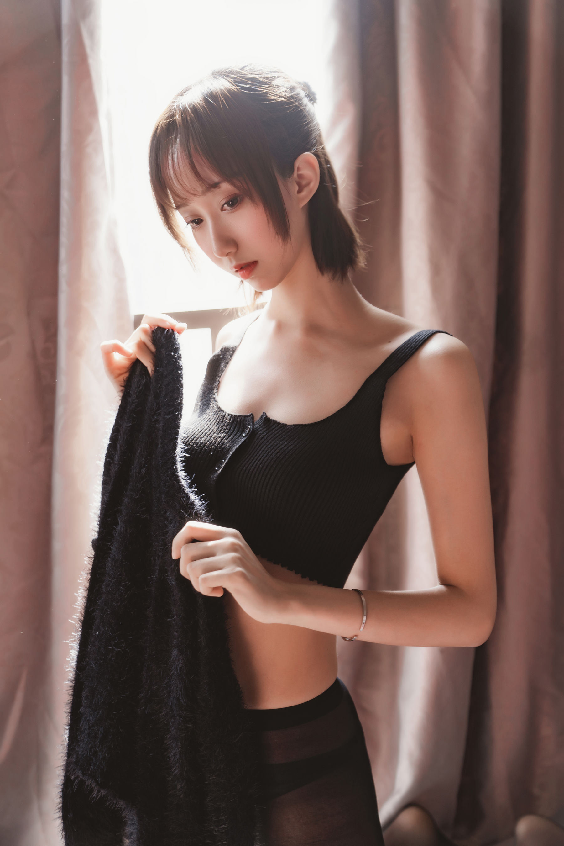 萌系小姐姐木绵绵OwO - 黑丝私房A-图23