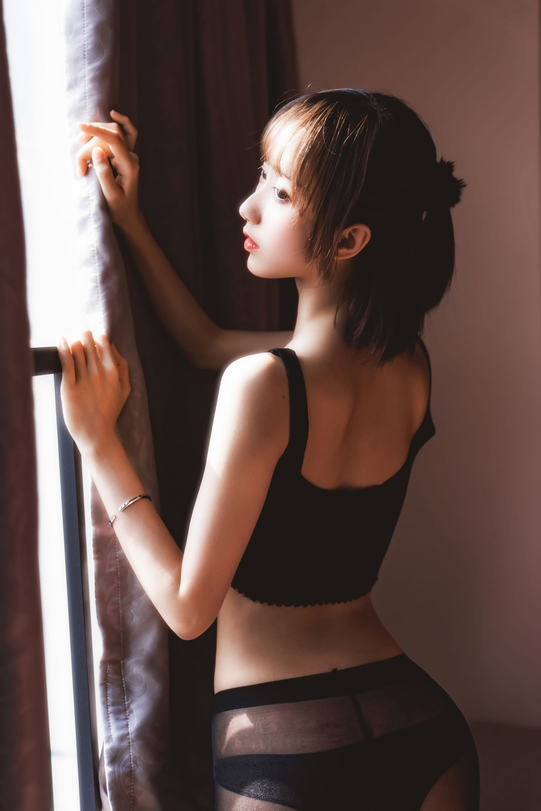 萌系小姐姐木绵绵OwO - 黑丝私房A-图30