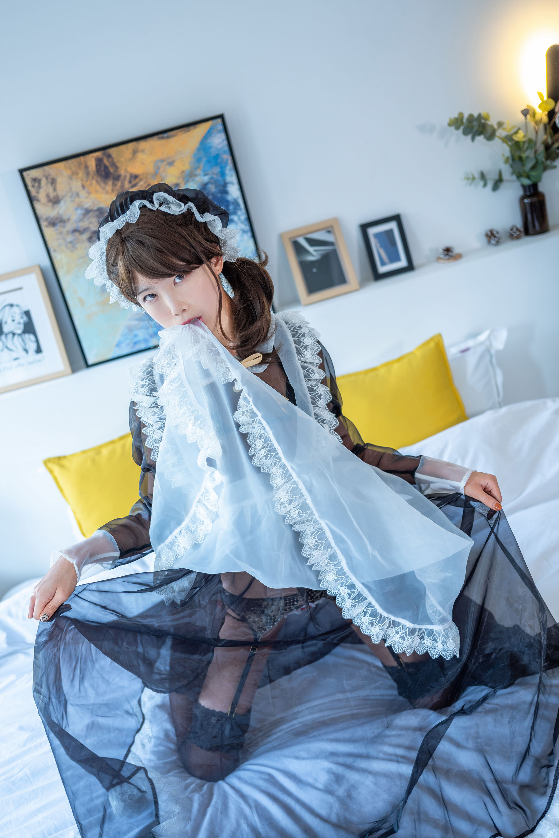 动漫博主水淼aqua - 透明女仆-图12