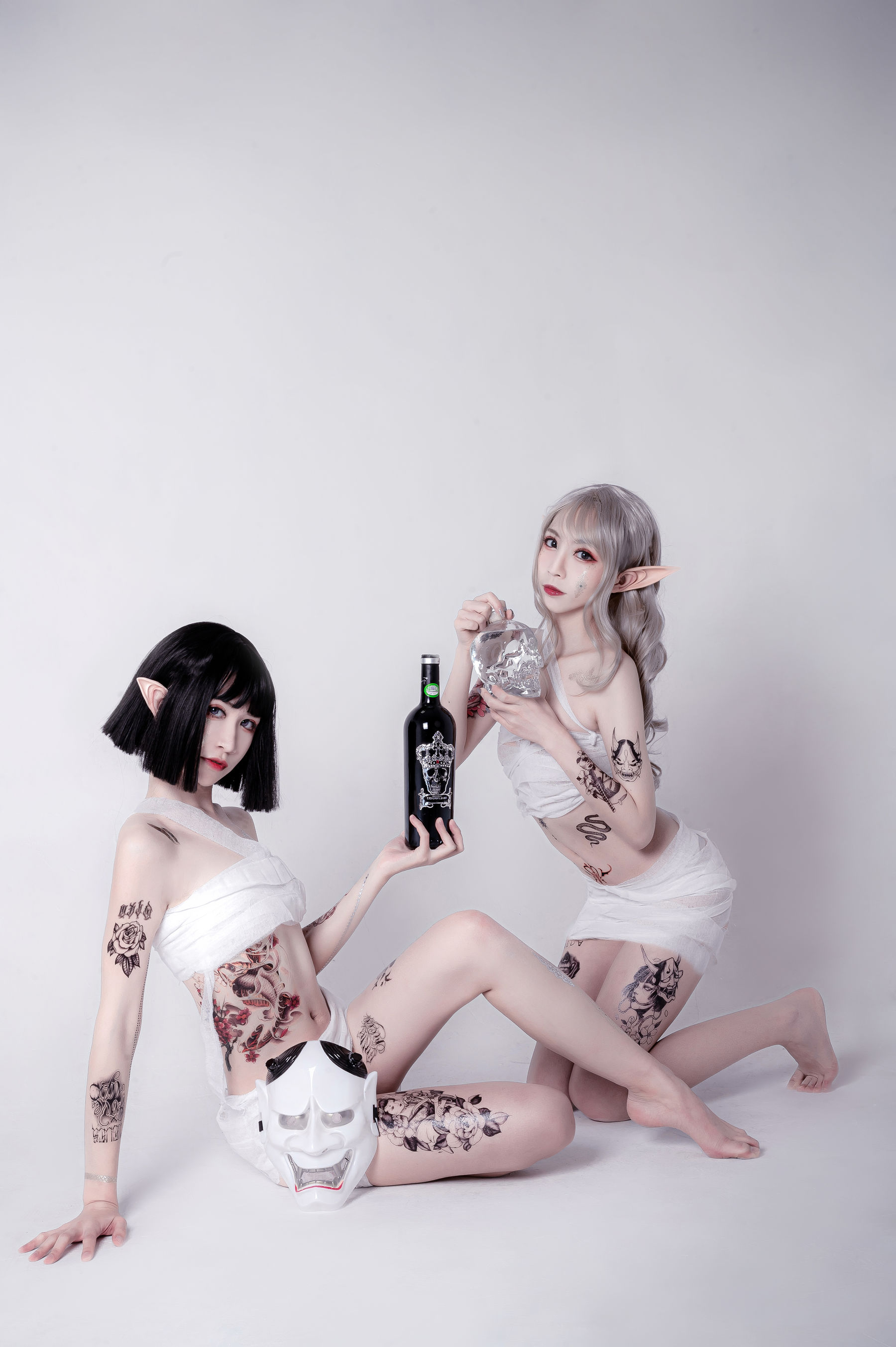 动漫博主阮邑_Fairy - 绑带和武士-图1