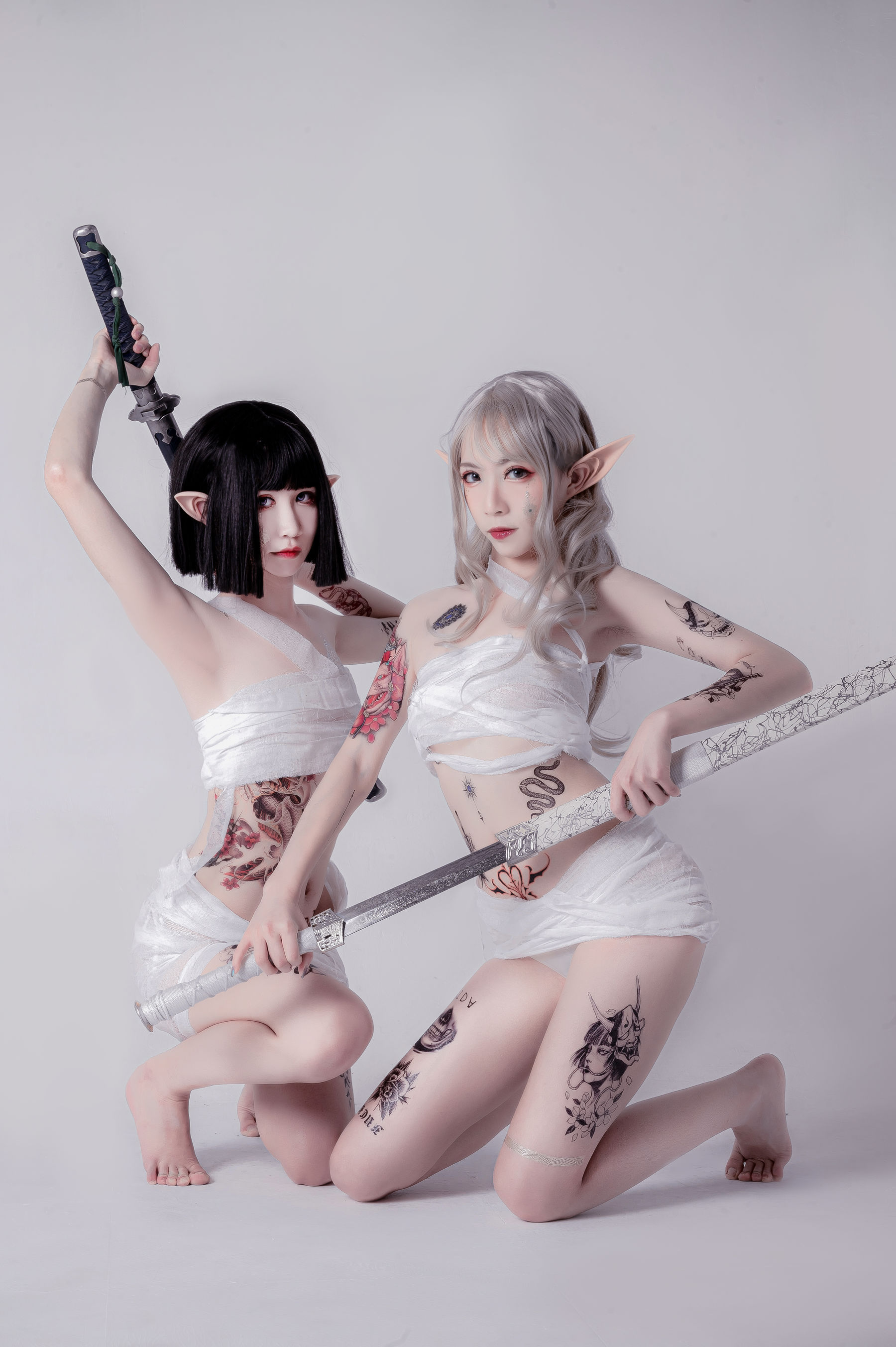 动漫博主阮邑_Fairy - 绑带和武士-图21