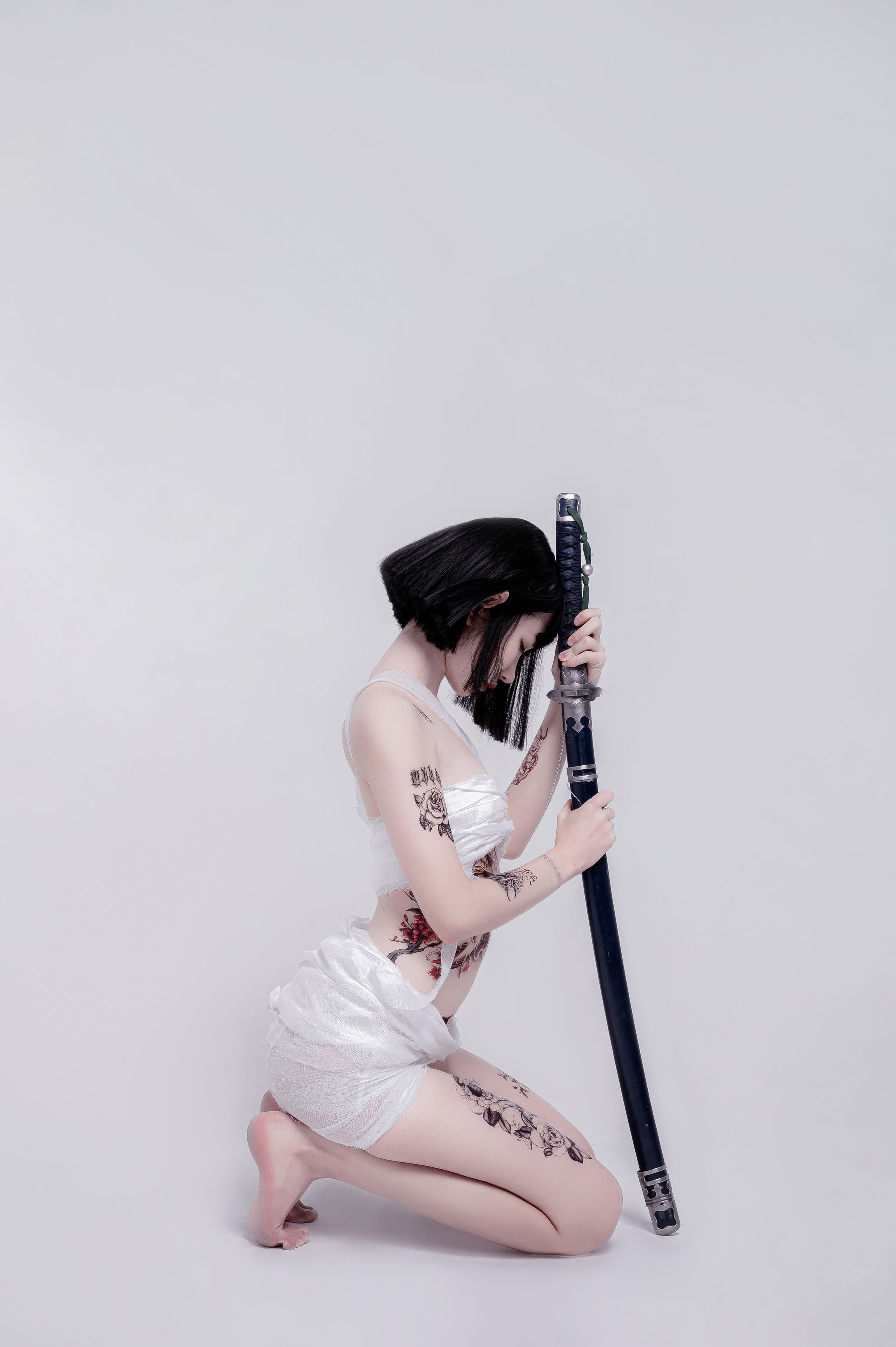动漫博主阮邑_Fairy - 绑带和武士-图26