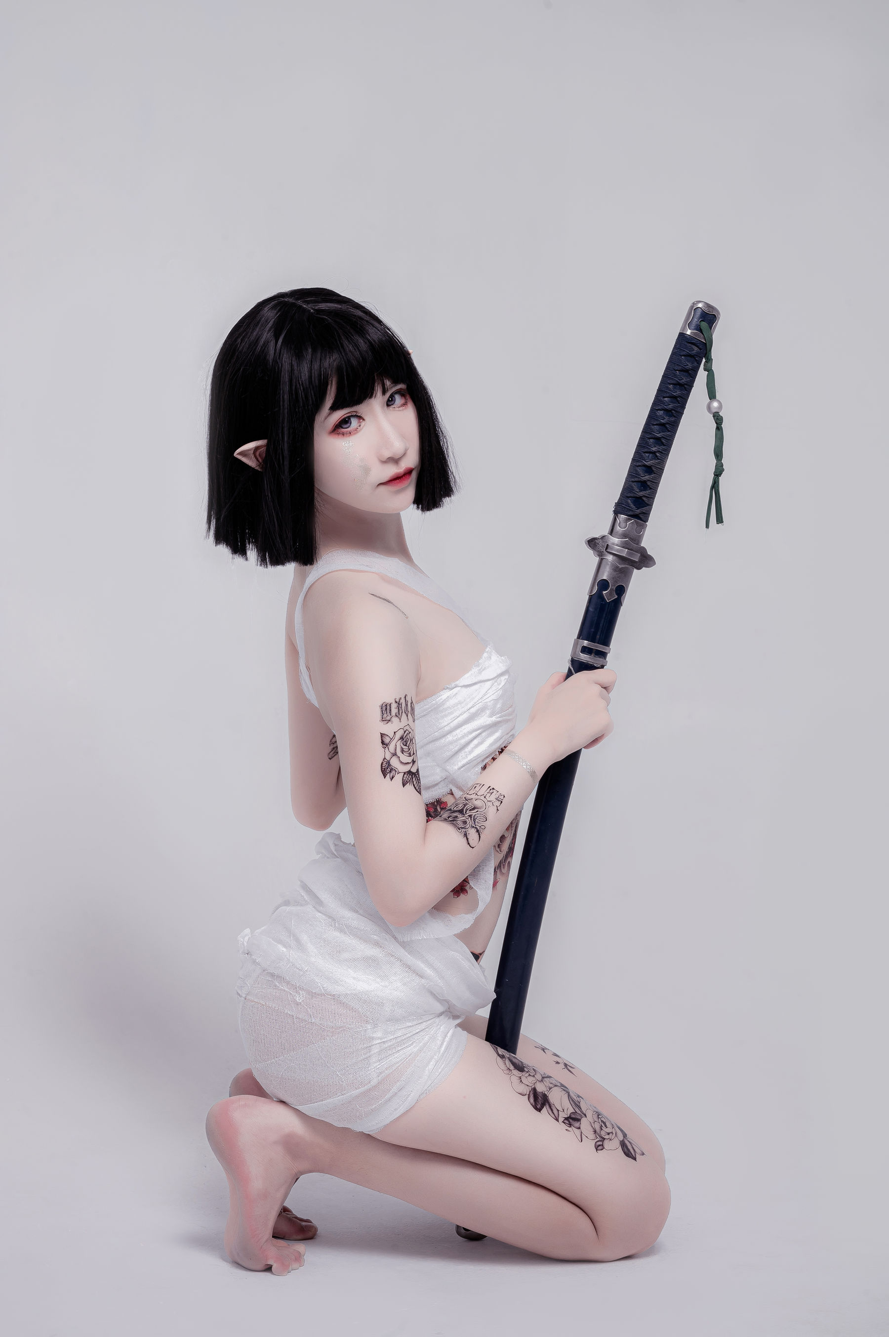 动漫博主阮邑_Fairy - 绑带和武士-图27