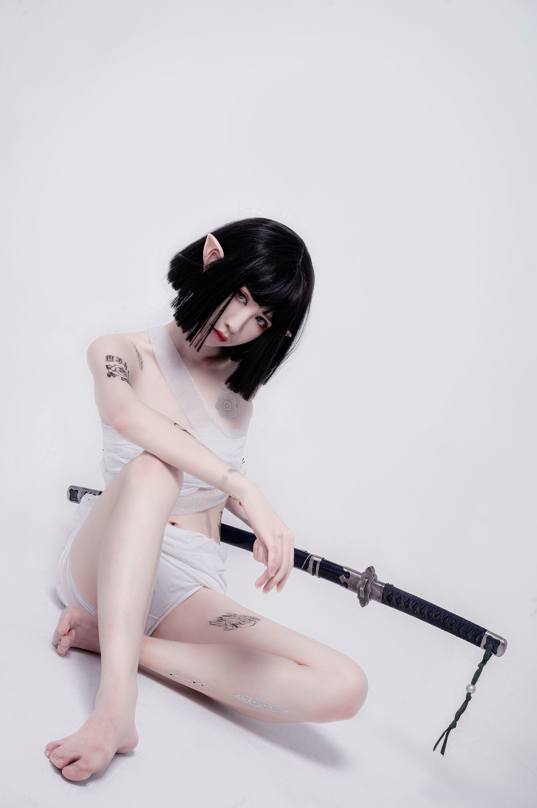 动漫博主阮邑_Fairy - 绑带和武士-图28