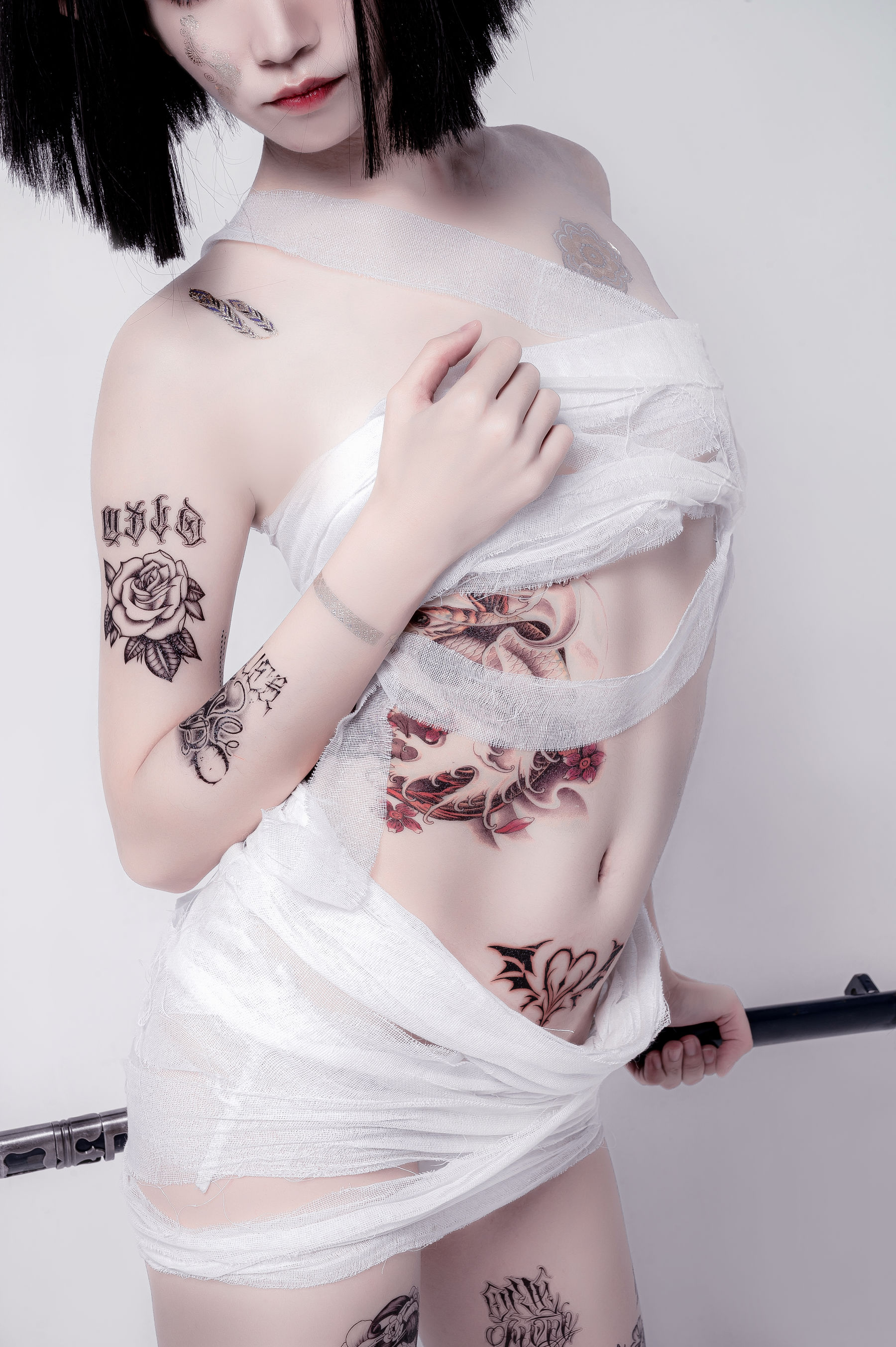 动漫博主阮邑_Fairy - 绑带和武士-图34