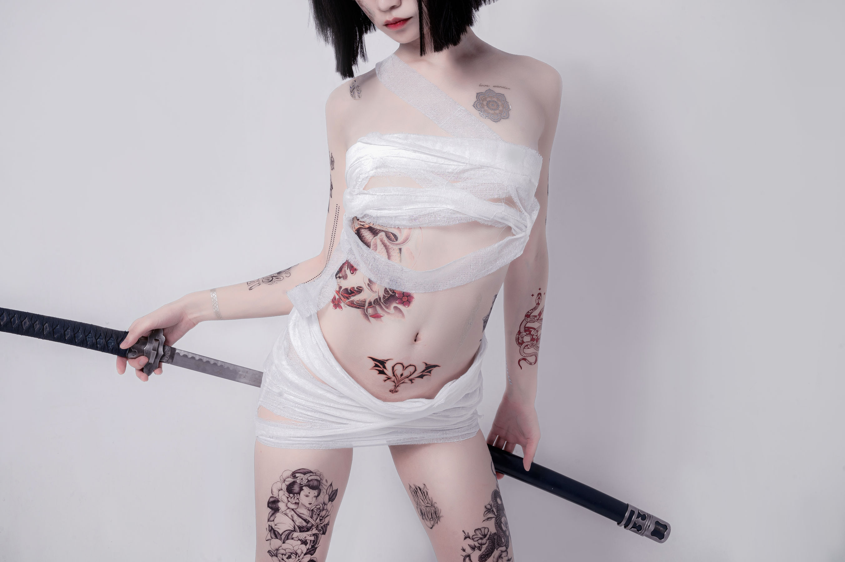 动漫博主阮邑_Fairy - 绑带和武士-图35